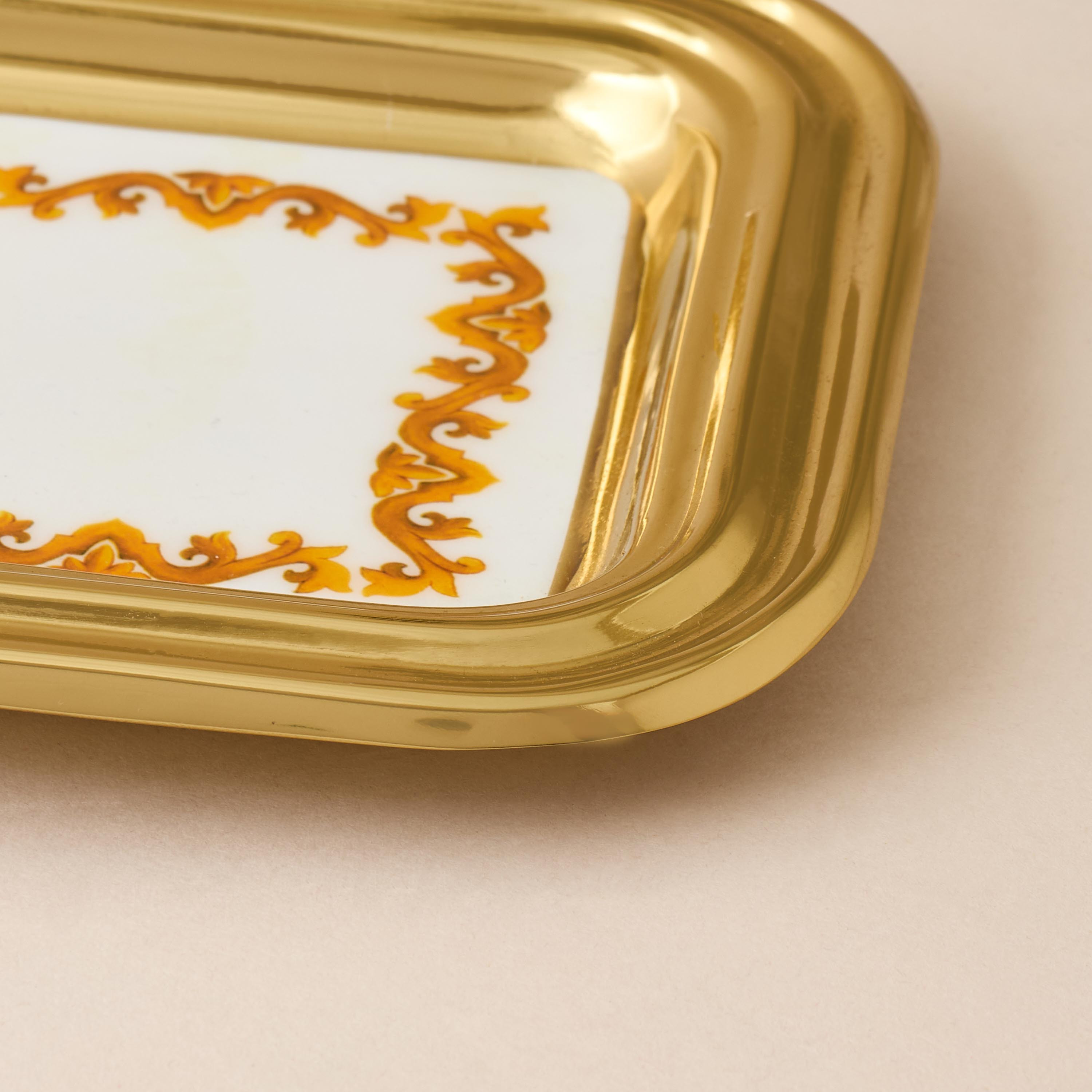 صينية ديكور معدن من جيا كومو - 27 سم-household-decor-boxesandtrays-image-4