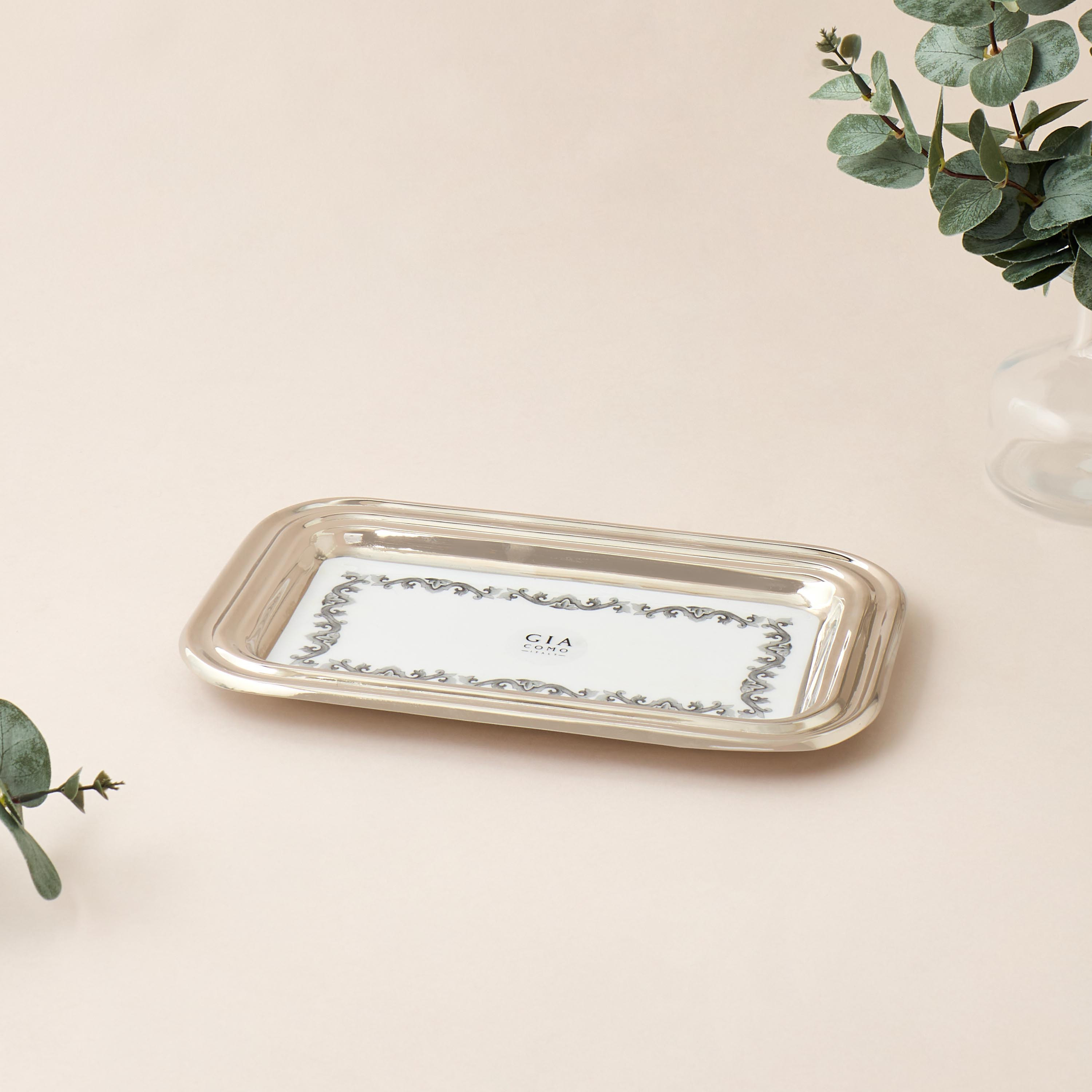 صينية ديكور معدن من جيا كومو - 27 سم-household-decor-boxesandtrays-image-2