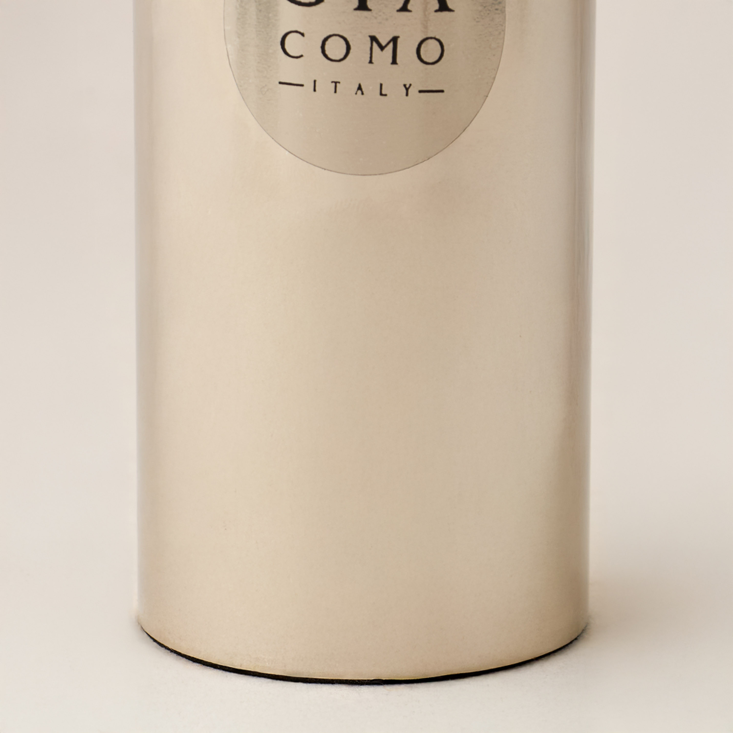 Gia Como Metallic Pillar Candleholder - 9 cms-household-decor-candleholdersandlanterns-image-4