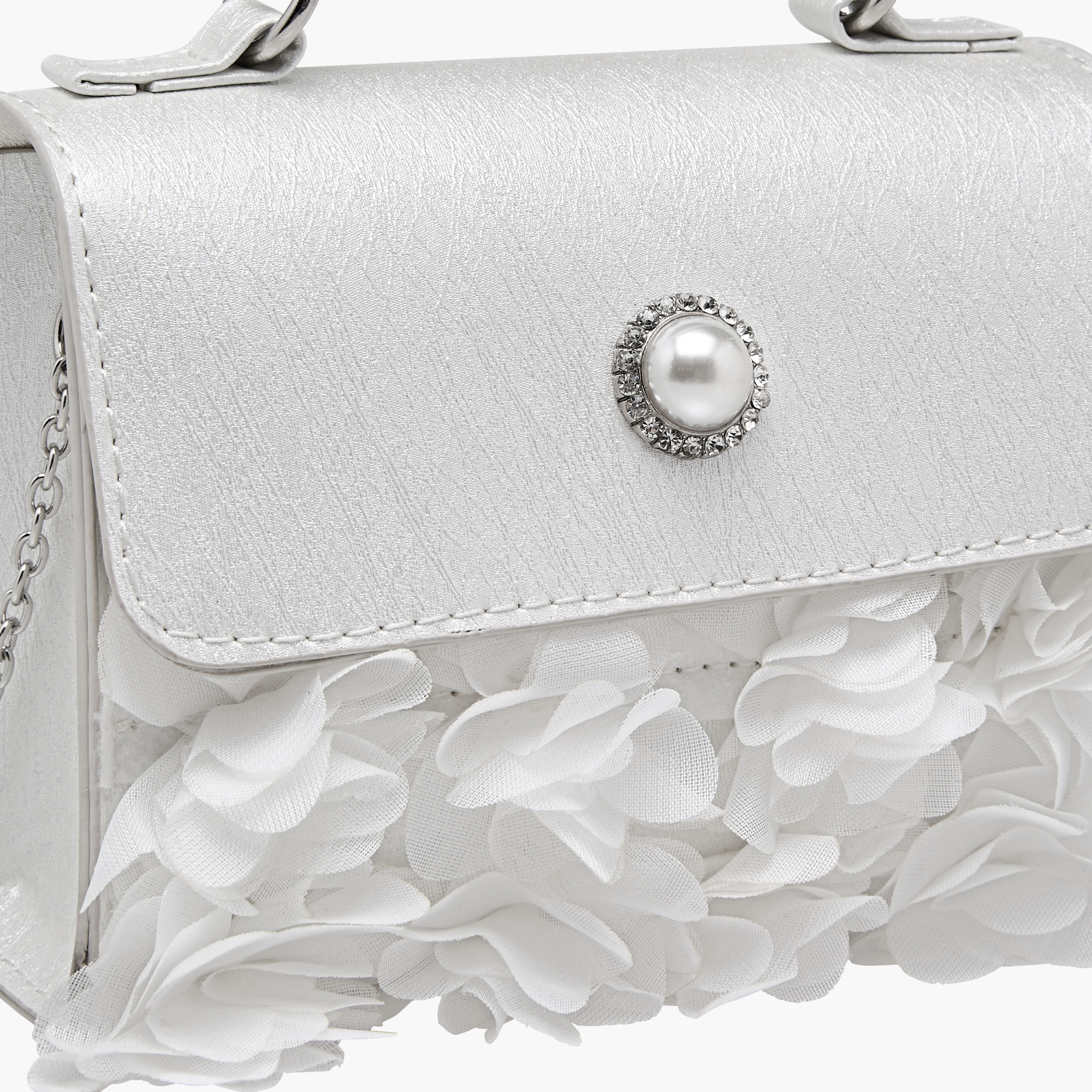 Charmz Satchel Bag with Floral Embellishments-girls-accessories-bags-image-4