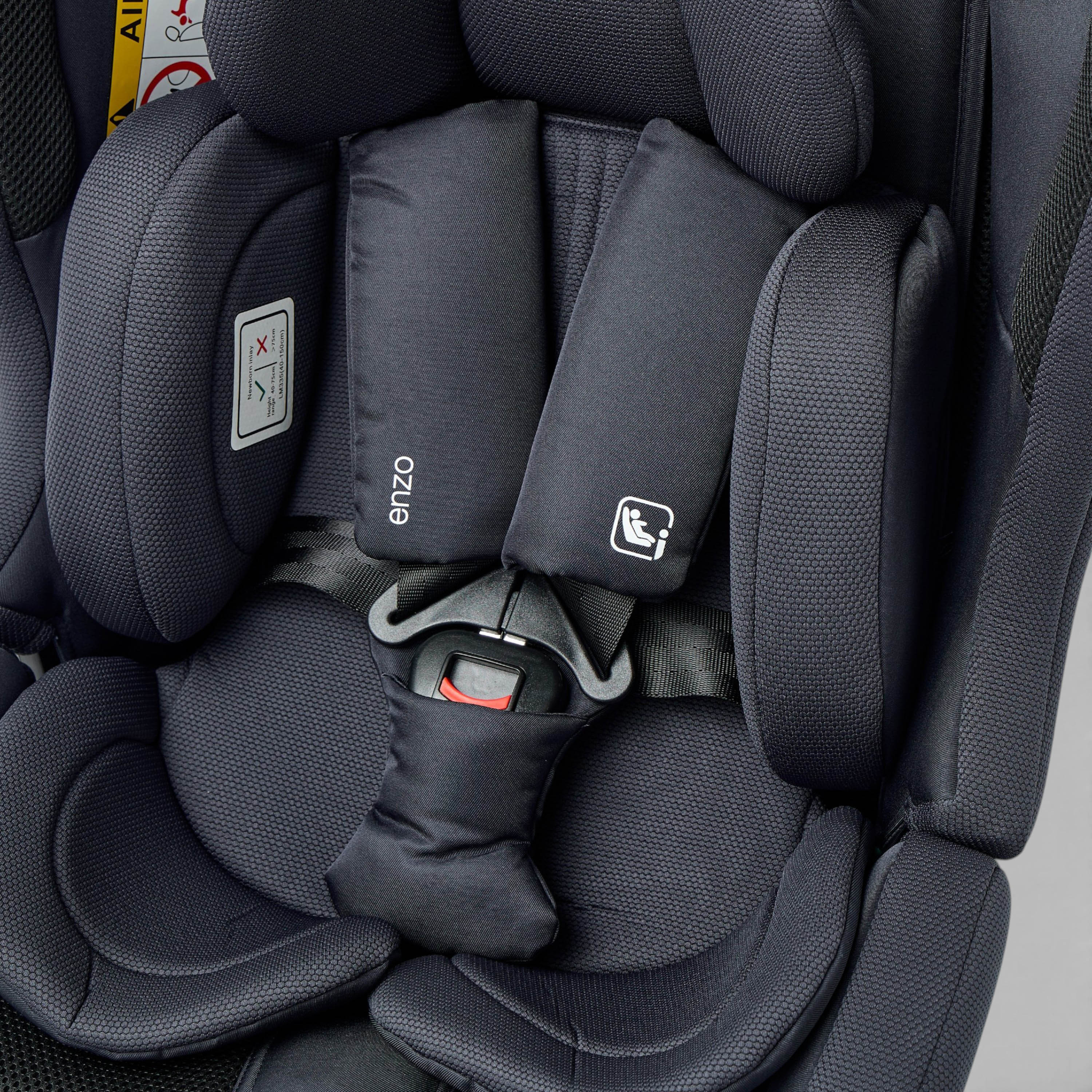 Juniors Enzo Baby Car Seat with Adjustable Headrest and Breathable Fabric-baby-gear-carseats-image-16