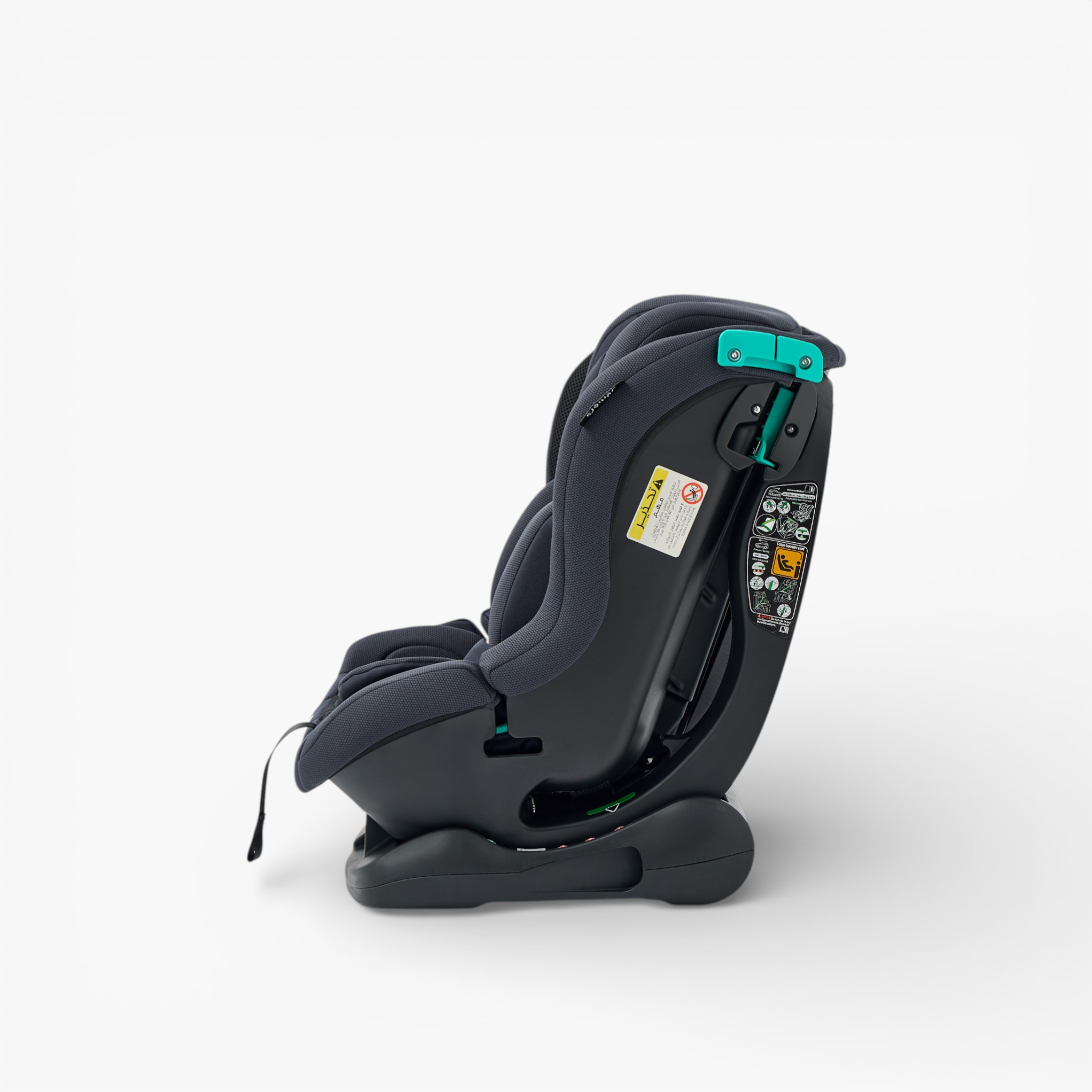 Juniors Enzo Baby Car Seat with Adjustable Headrest and Breathable Fabric-baby-gear-carseats-image-4