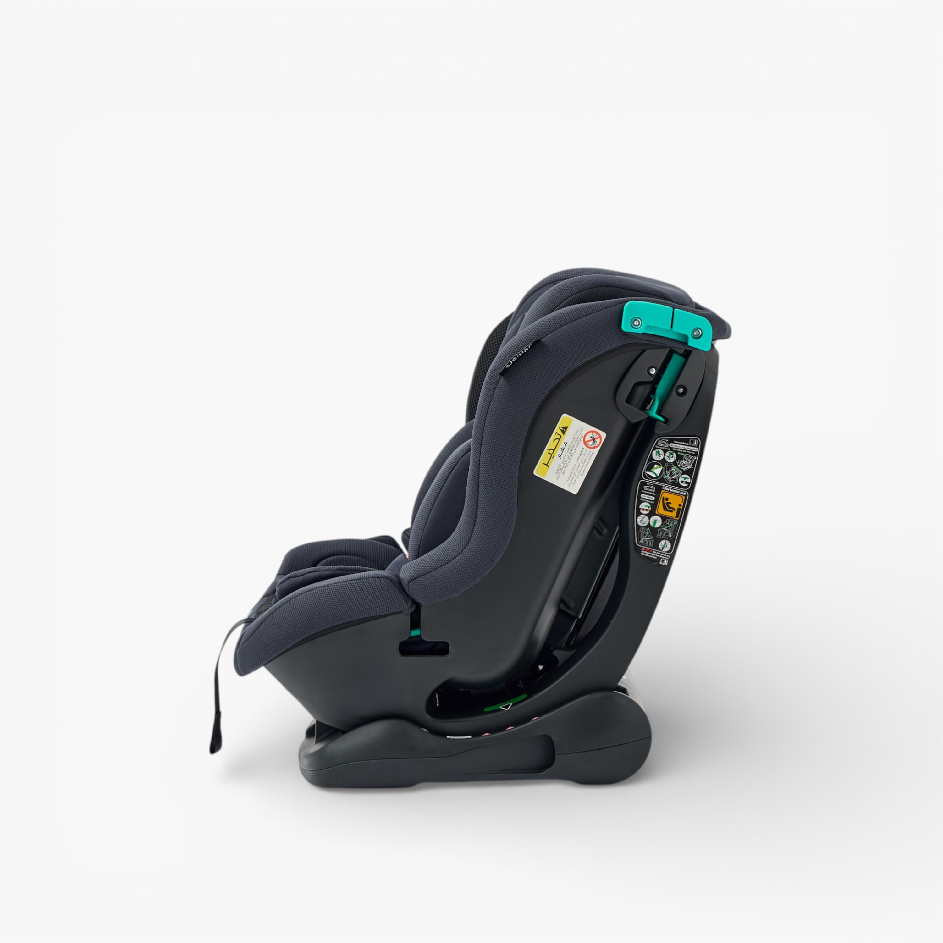 Juniors Enzo Baby Car Seat with Adjustable Headrest and Breathable Fabric-baby-gear-carseats-image-5