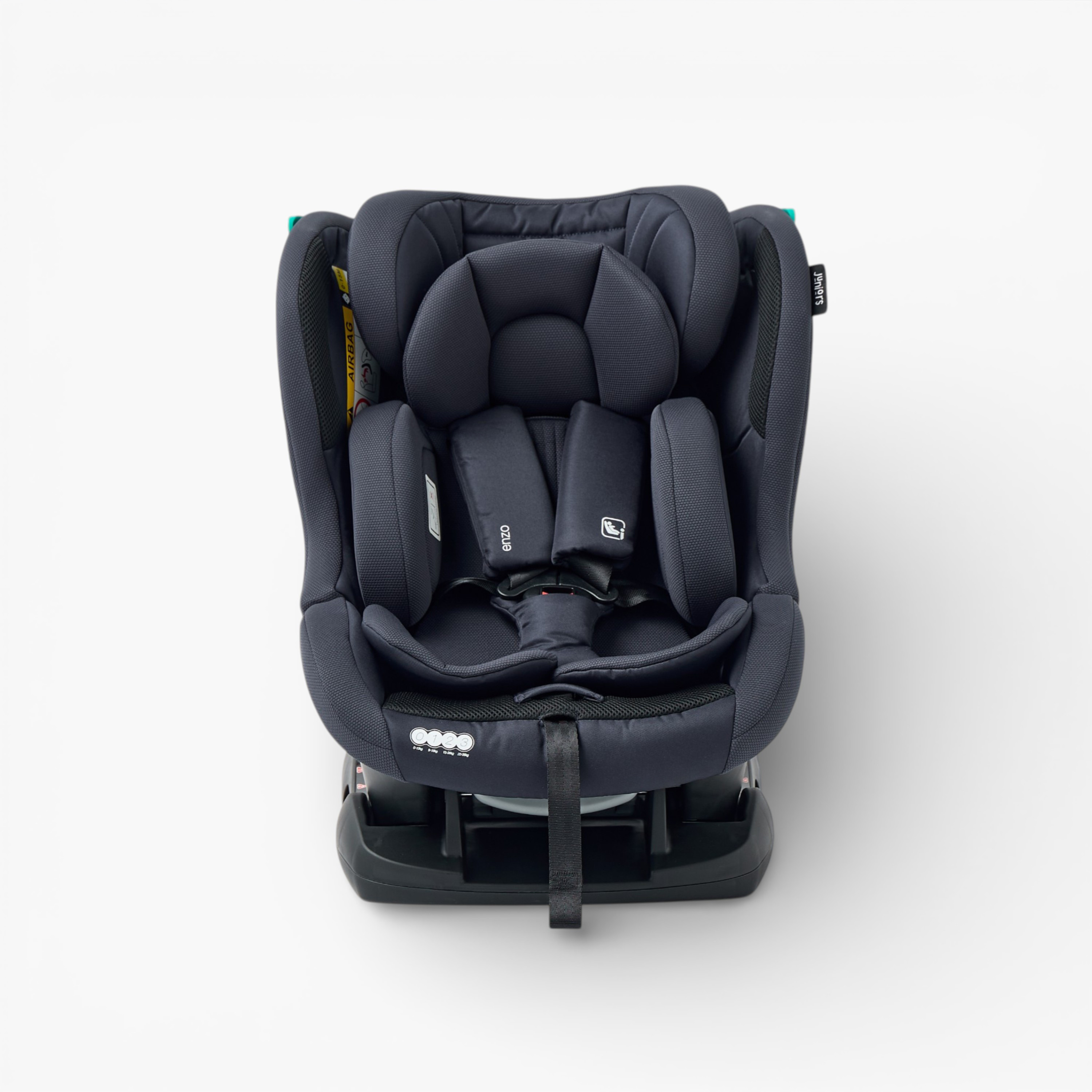 Juniors Enzo Baby Car Seat with Adjustable Headrest and Breathable Fabric-baby-gear-carseats-image-8