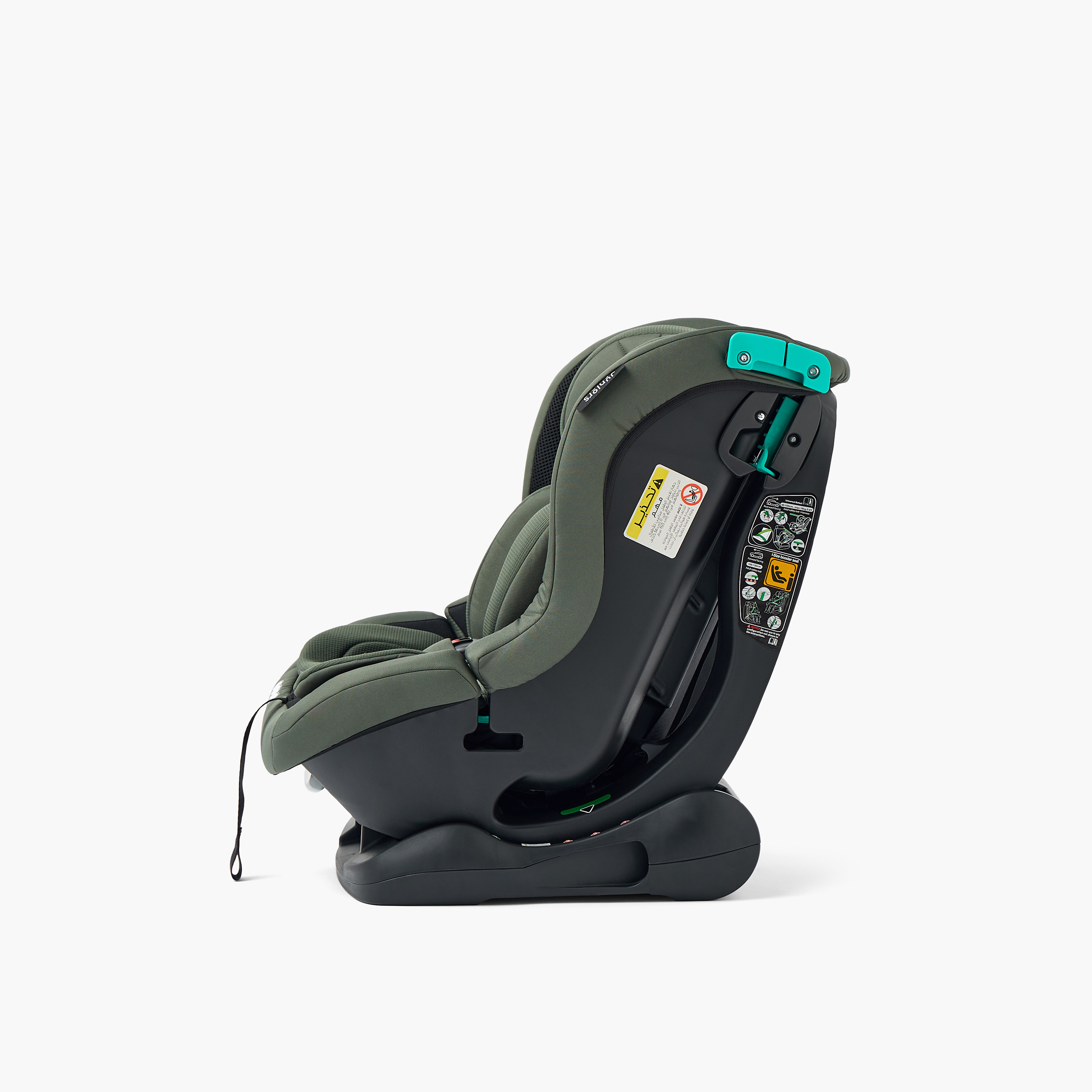 Juniors Enzo Baby Car Seat with Adjustable Headrest and Breathable Fabric-baby-gear-carseats-image-5