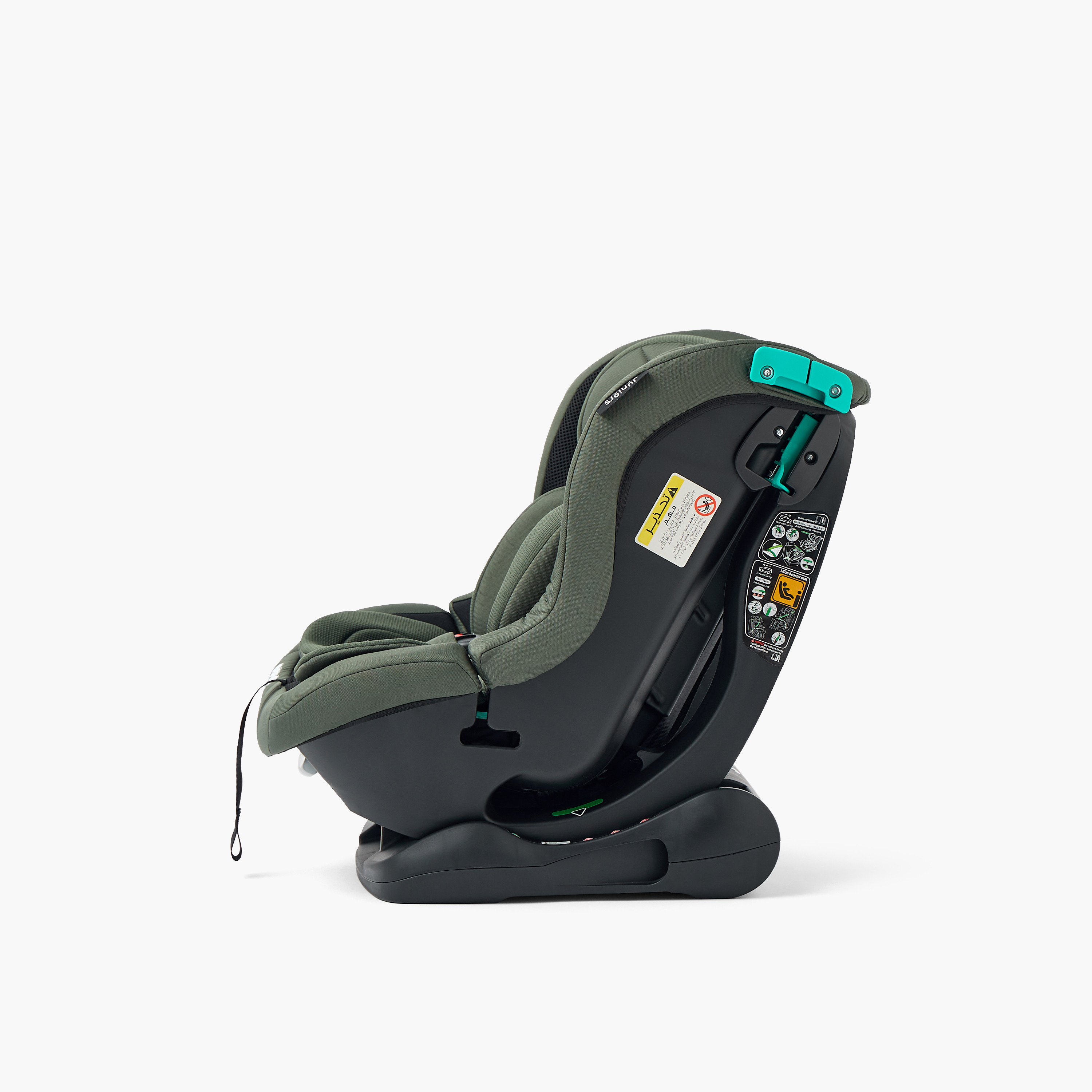 Juniors Enzo Baby Car Seat with Adjustable Headrest and Breathable Fabric-baby-gear-carseats-image-6