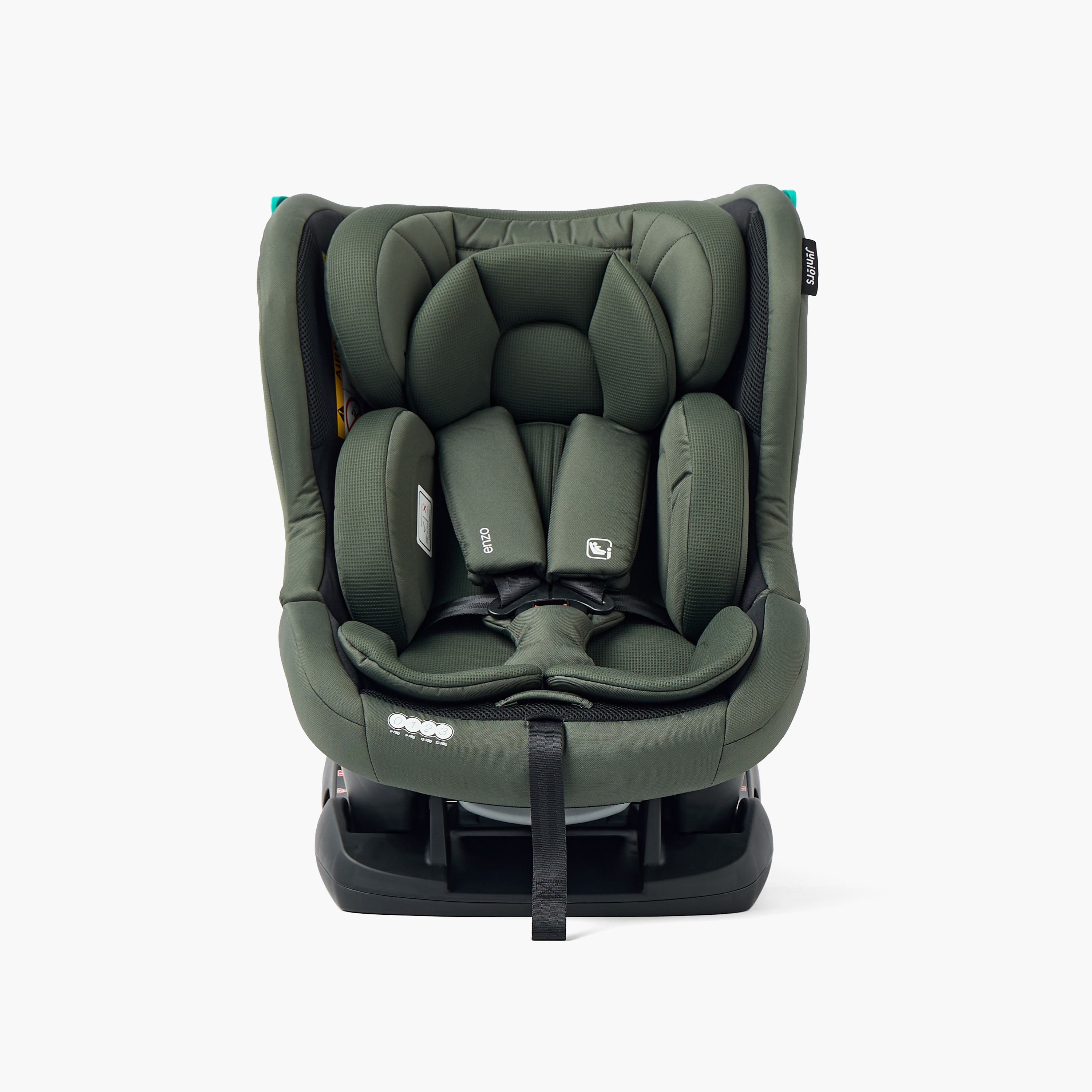 Juniors Enzo Baby Car Seat with Adjustable Headrest and Breathable Fabric-baby-gear-carseats-image-8