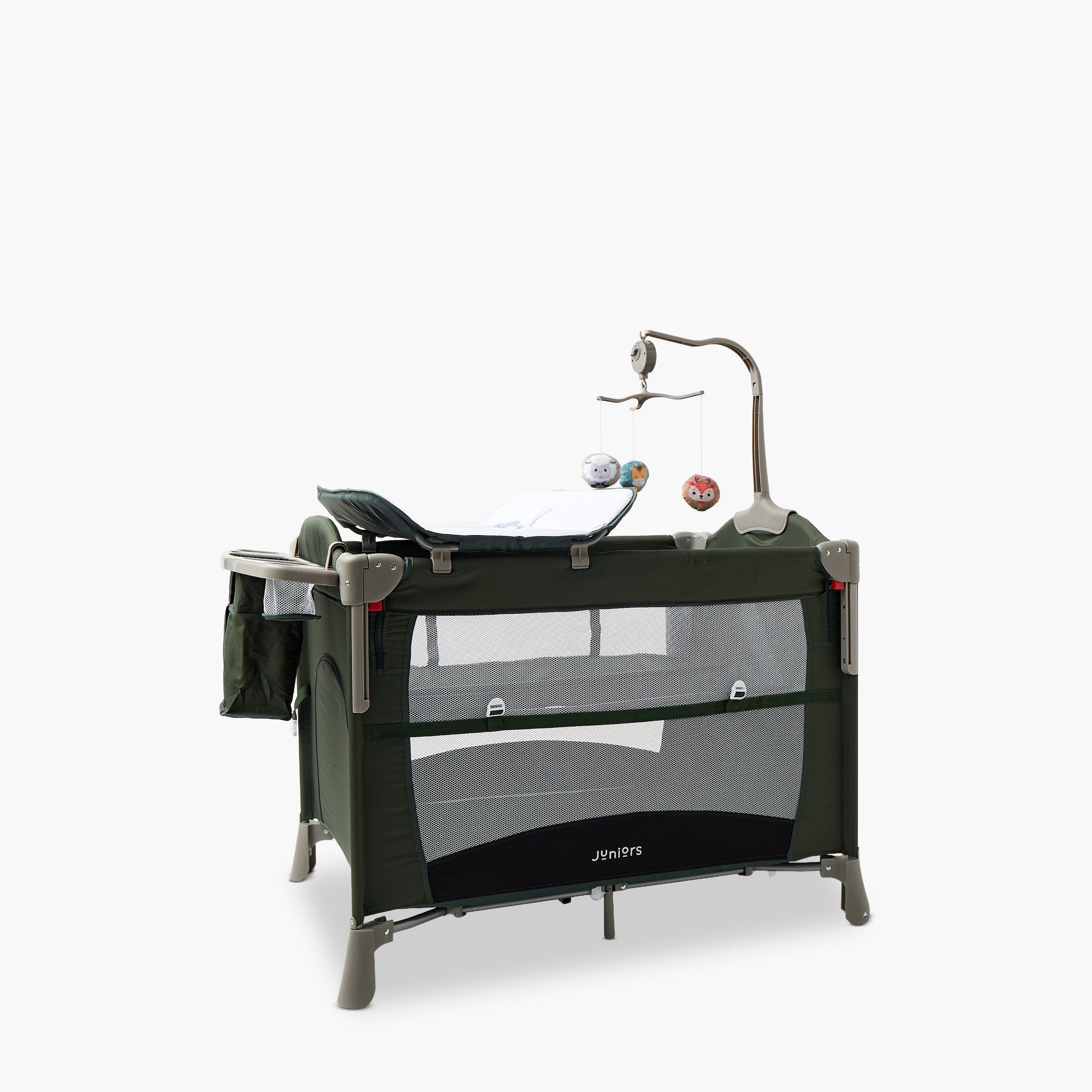 Juniors Dale 4-in-1 Co-Sleeper and Travel Cot-baby-nursery-furniture-cribsandbeds-travelcots-image-1