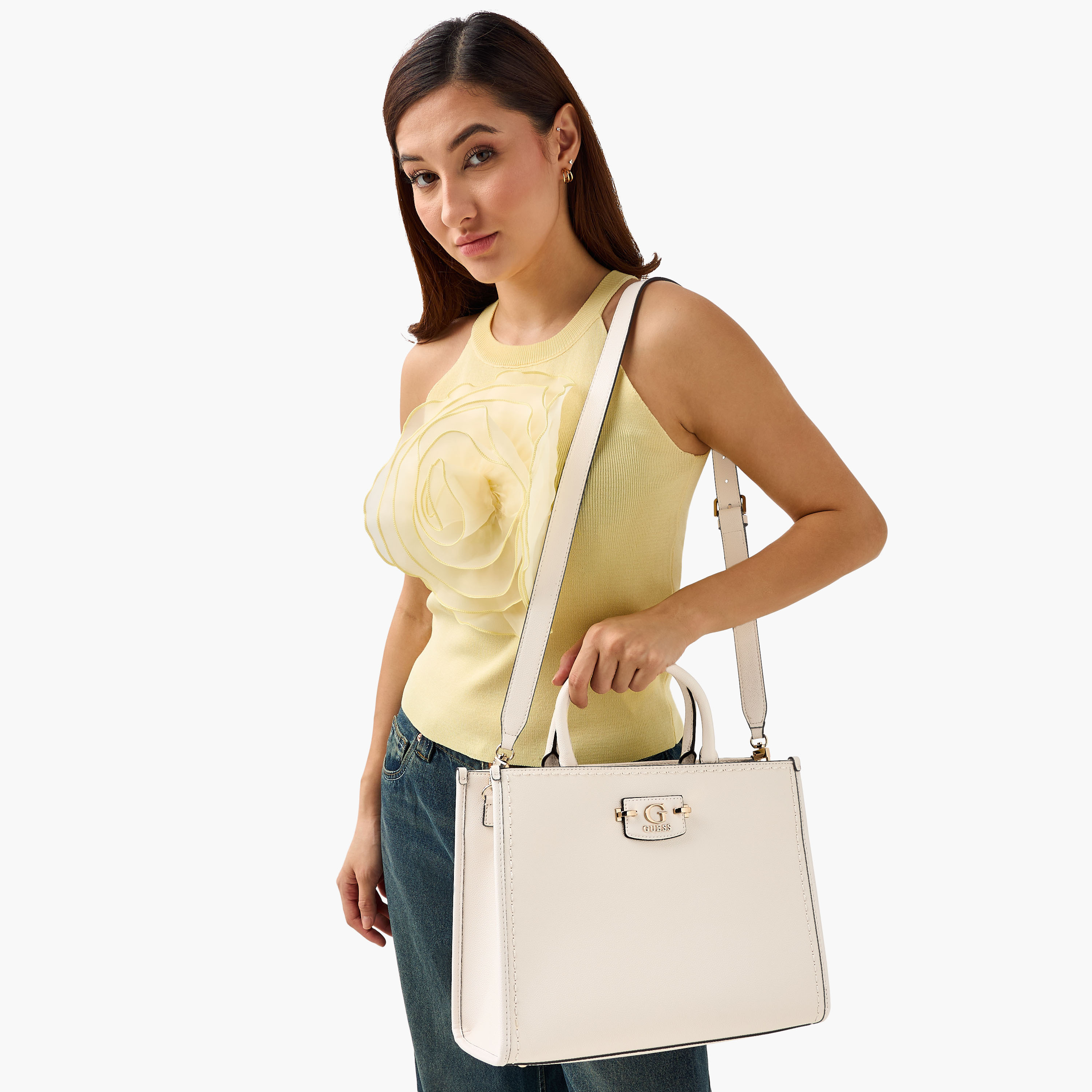 شنطة توتي بارزة الملمس بمقبض مزدوج ناسترا من جيس-women-bagsandwallets-handbags-image-2
