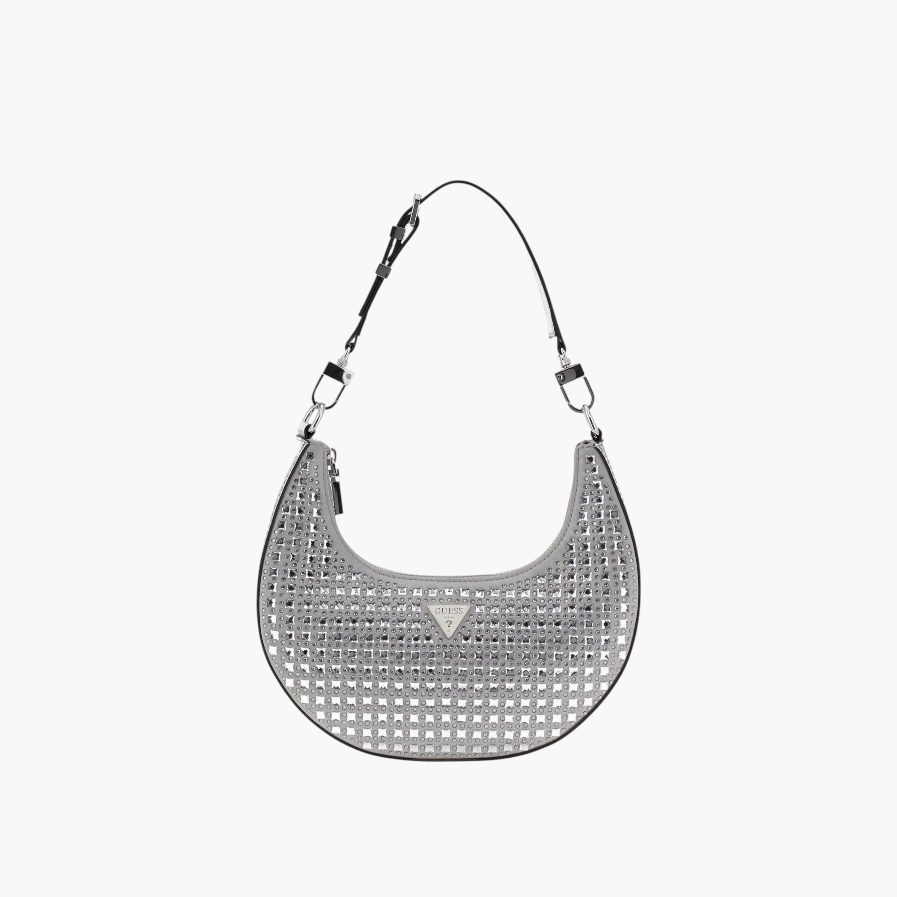 Guess LUA SMALL Studded Hobo Shoulder Bag-women-bagsandwallets-handbags-image-1