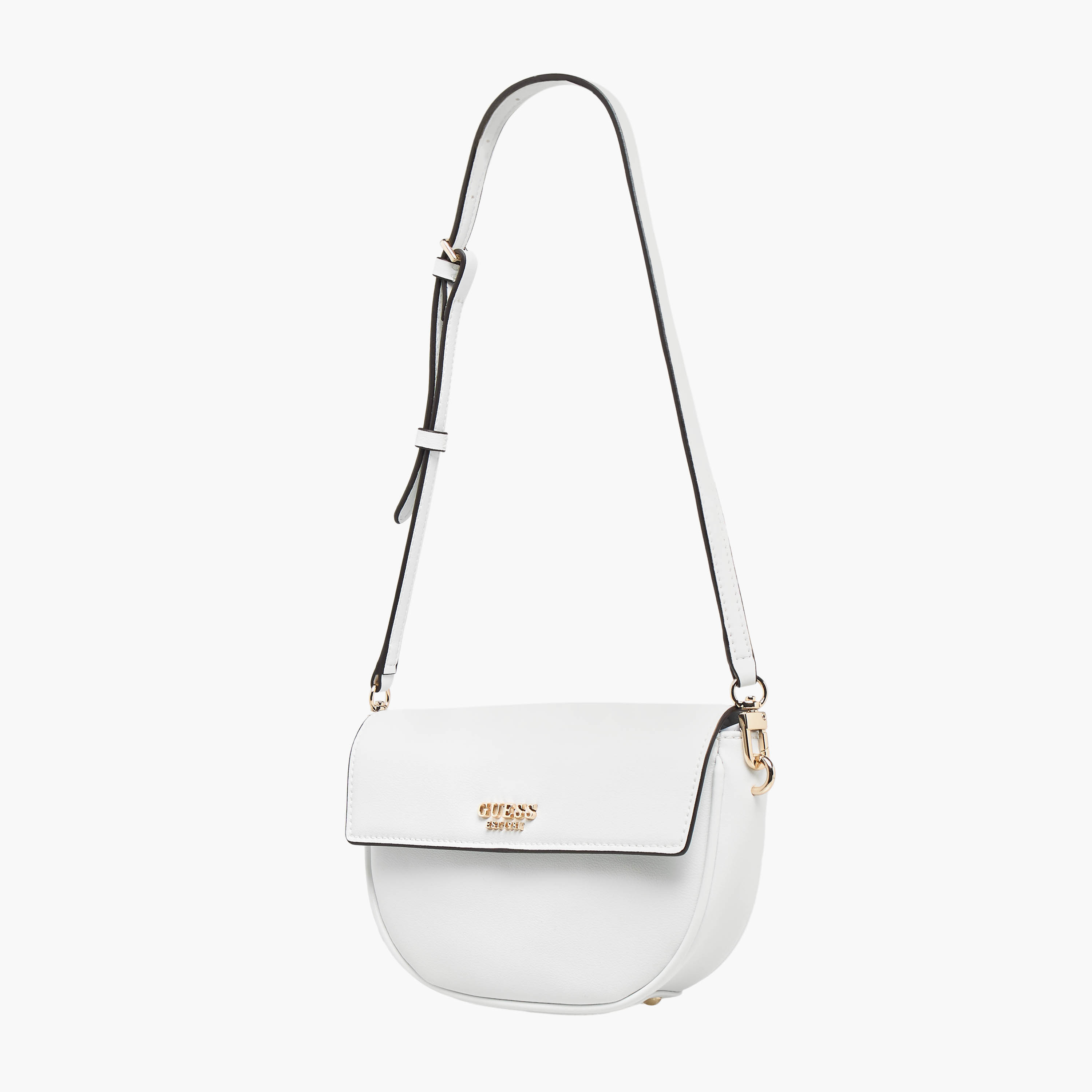 Guess Cerelia Textured Shoulder Bag with Button Closure-women-bagsandwallets-handbags-image-3