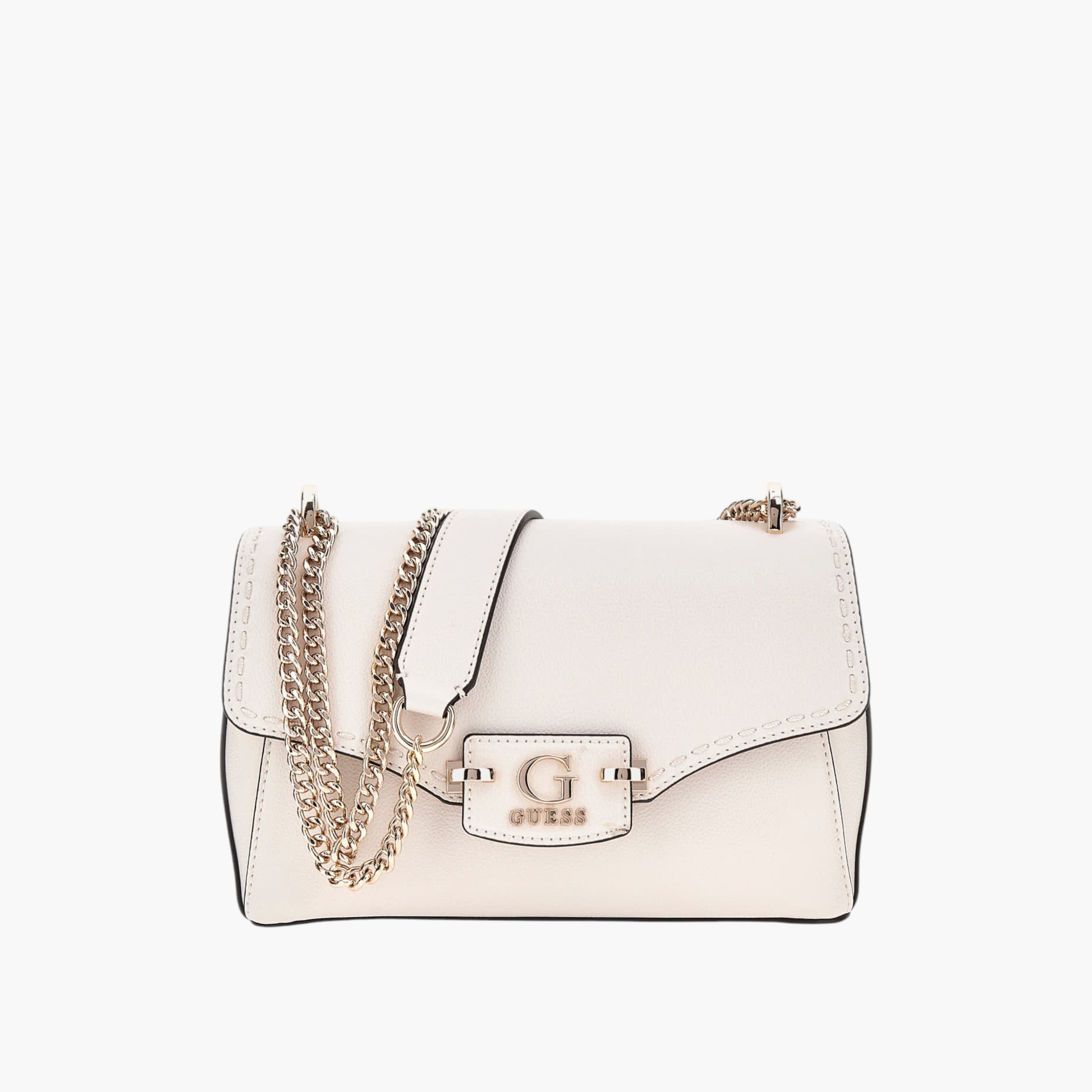 Guess NASTRA CONVERTIBLE Flap Shoulder Bag with Chain-women-bagsandwallets-handbags-image-1