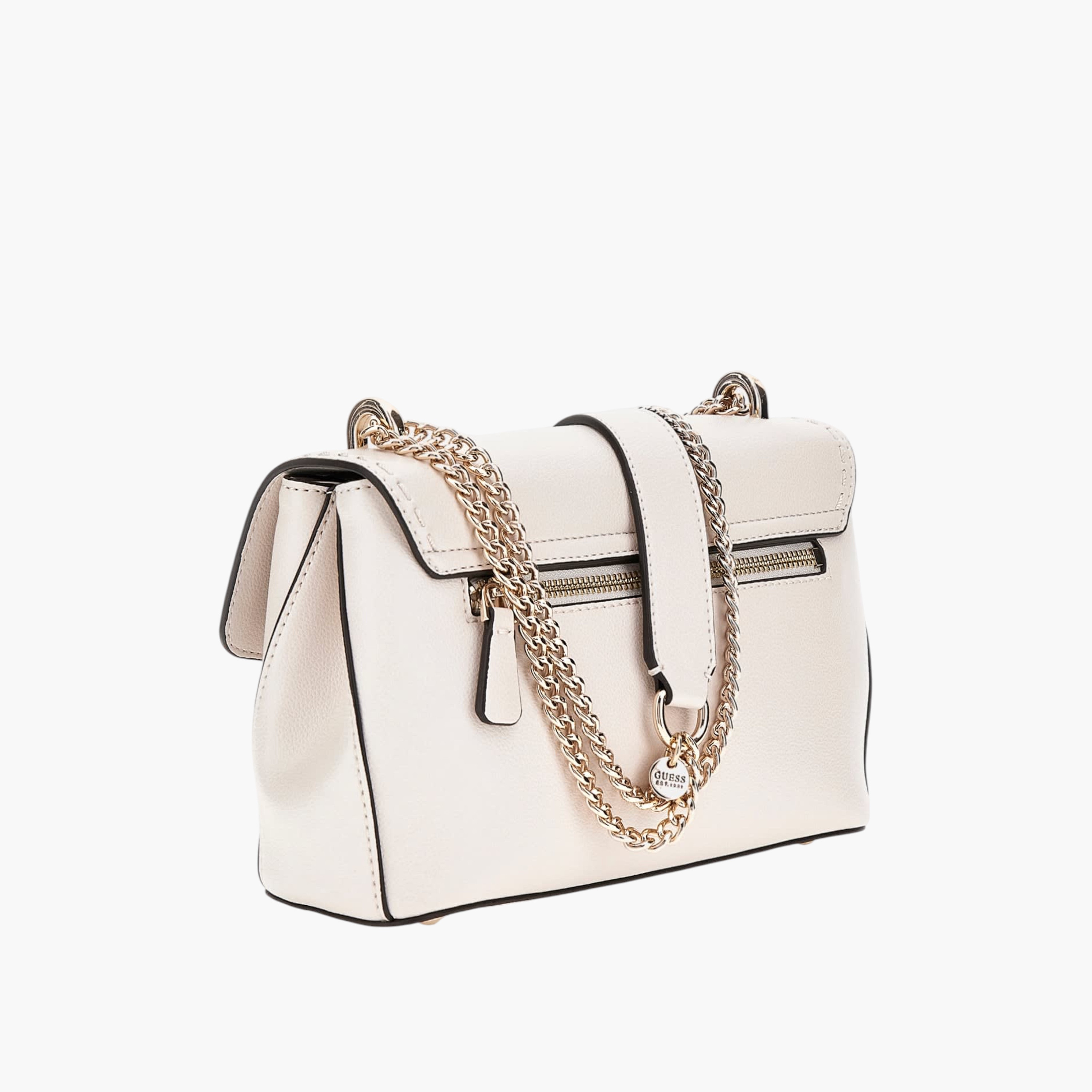 Guess NASTRA CONVERTIBLE Flap Shoulder Bag with Chain-women-bagsandwallets-handbags-image-2