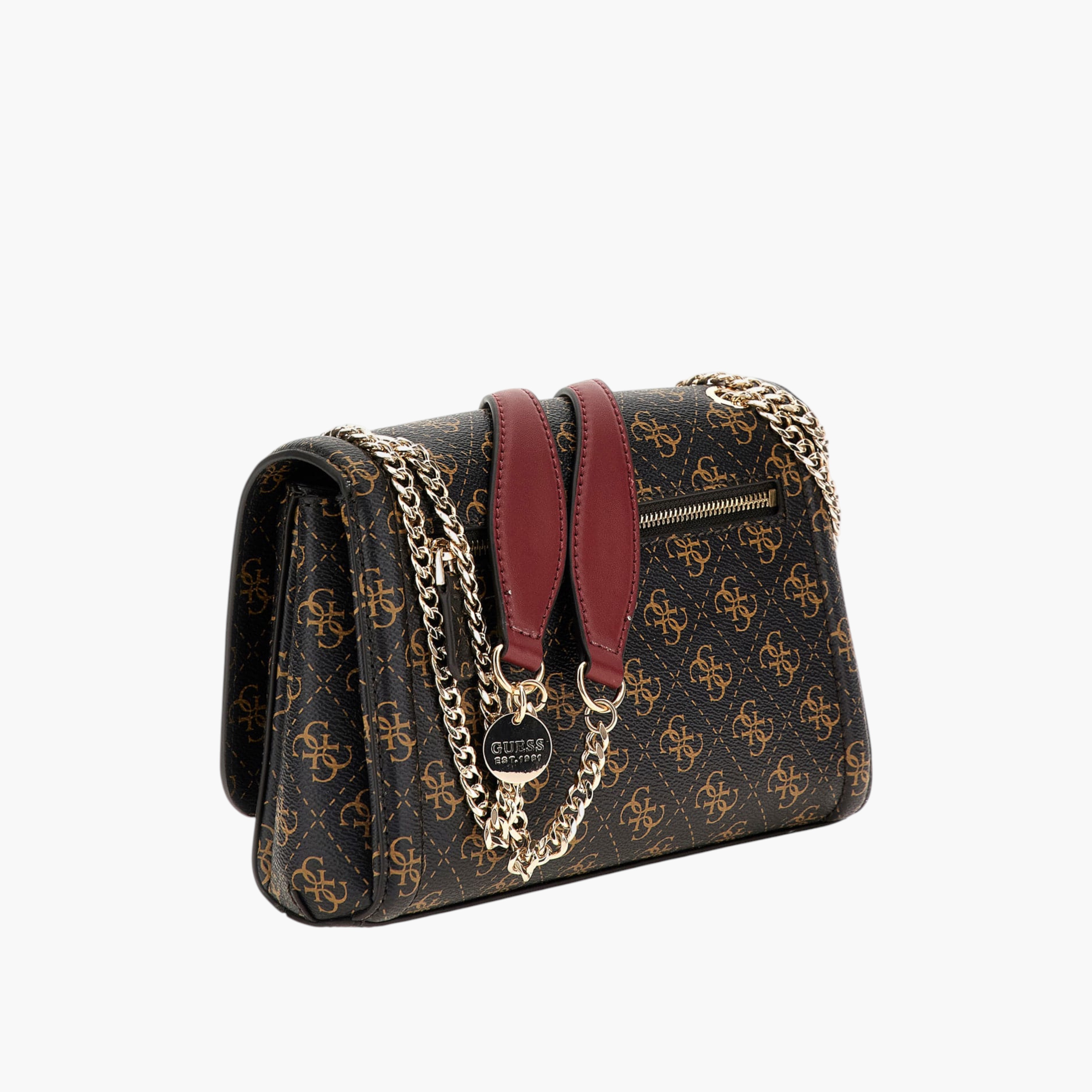 Guess NOELLE CONVERTIBLE Monogram Flap Shoulder Bag-women-bagsandwallets-handbags-image-2