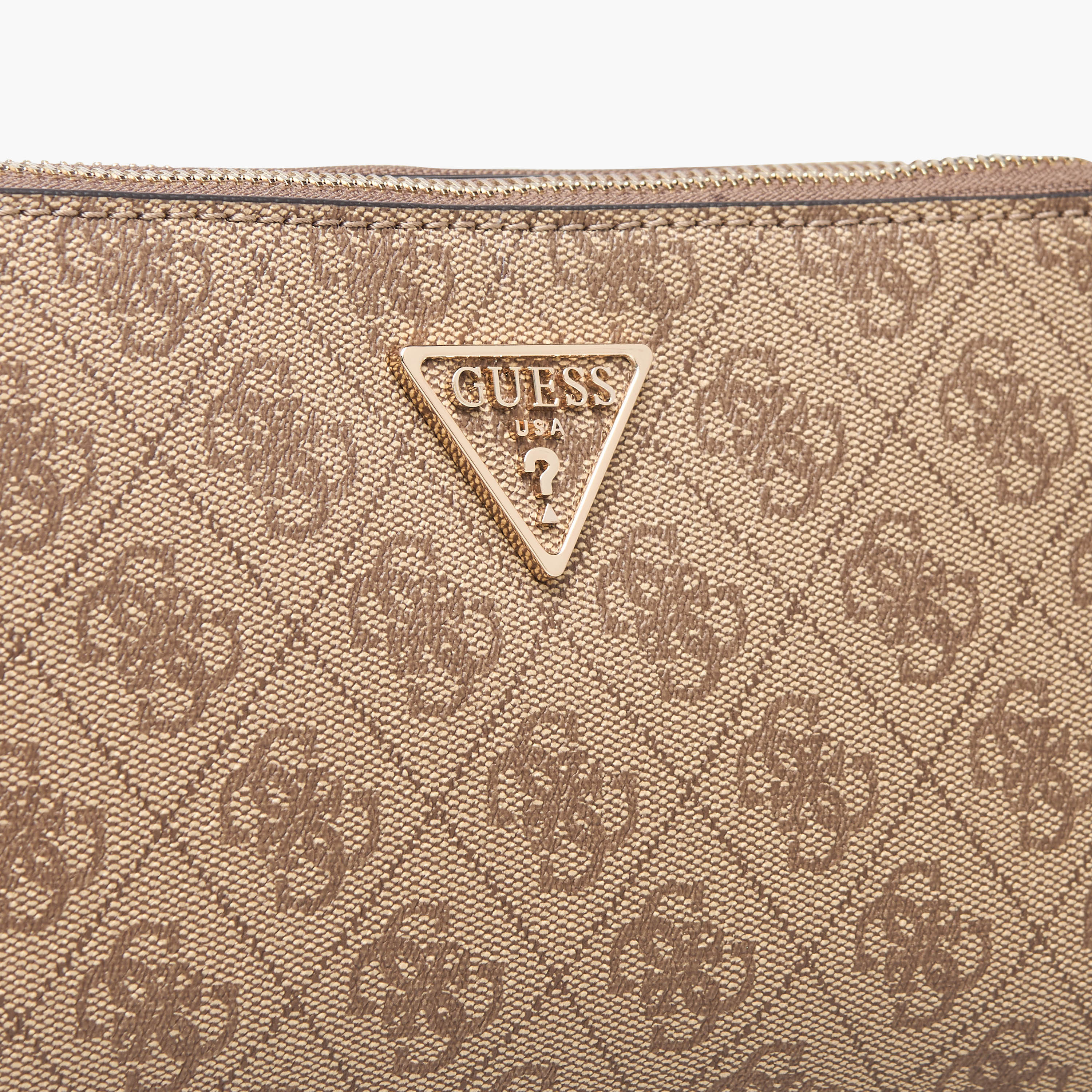 Guess Monogram Print Crossbody Bag with Chain Strap-women-bagsandwallets-handbags-image-5