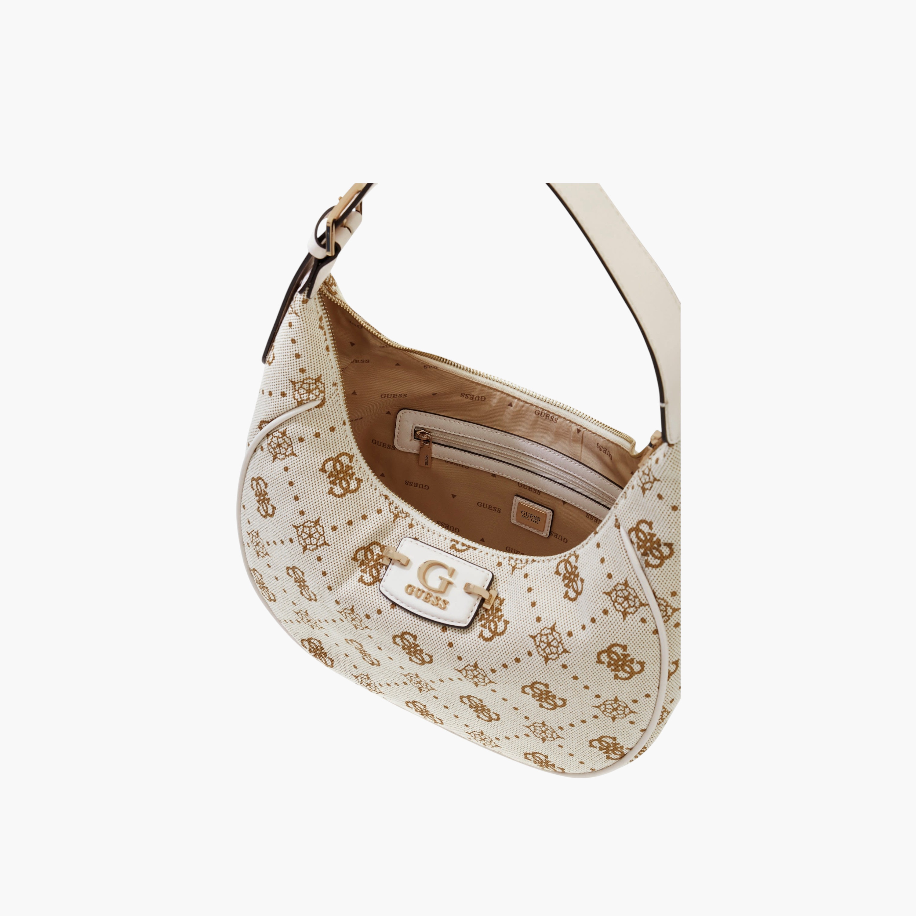 Guess NEDA Monogram Hobo Shoulder Bag-women-bagsandwallets-handbags-image-3