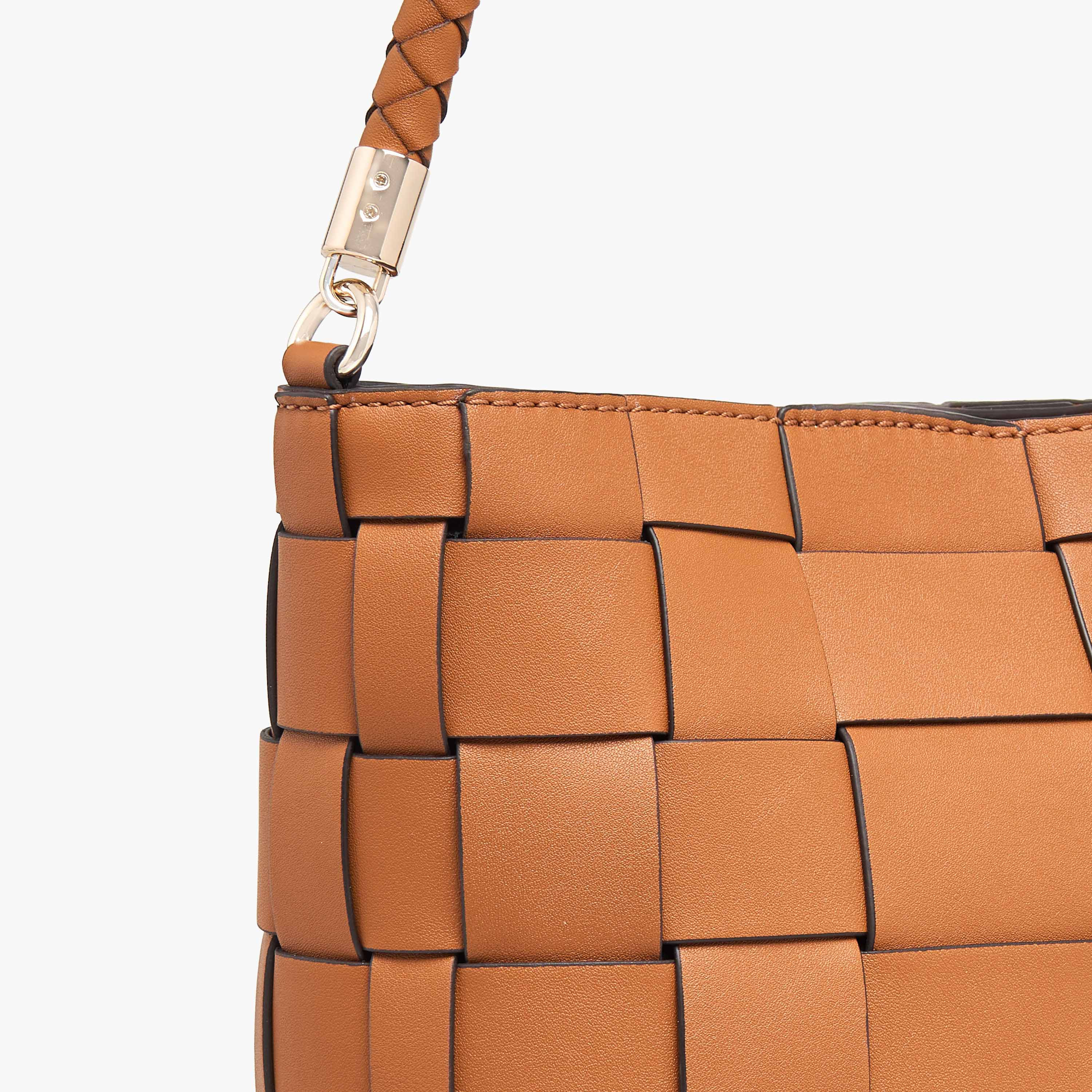 Guess Maylee Weave Textured Bucket Bag with Button Closure-women-bagsandwallets-handbags-image-6
