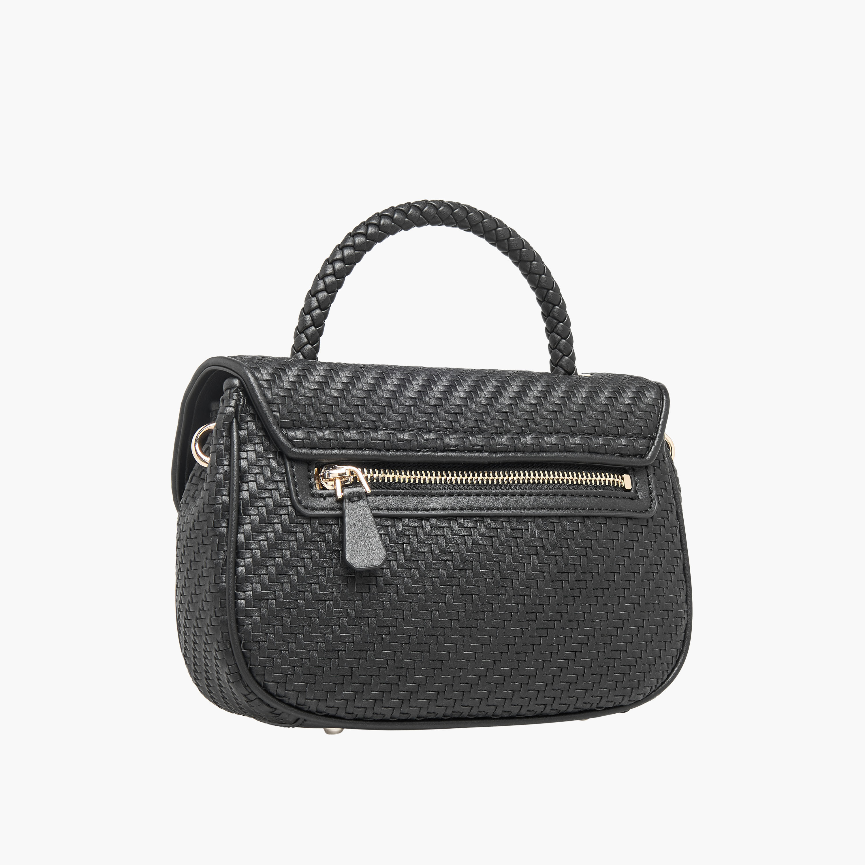 شنطة كروس بودي بمقبض مضفّر مع زر إغلاق ميرِيما من جيس-women-bagsandwallets-handbags-image-4