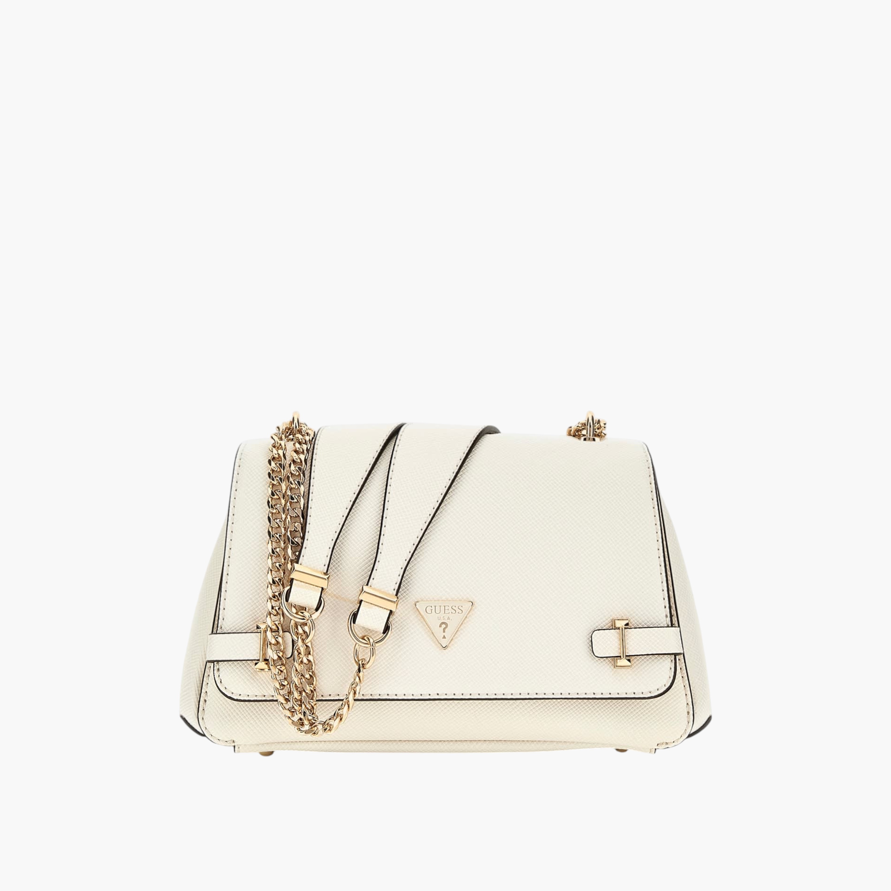 Guess ROSALBA CONVERTIBLE Flap Shoulder Bag Chain Strap-women-bagsandwallets-handbags-image-1