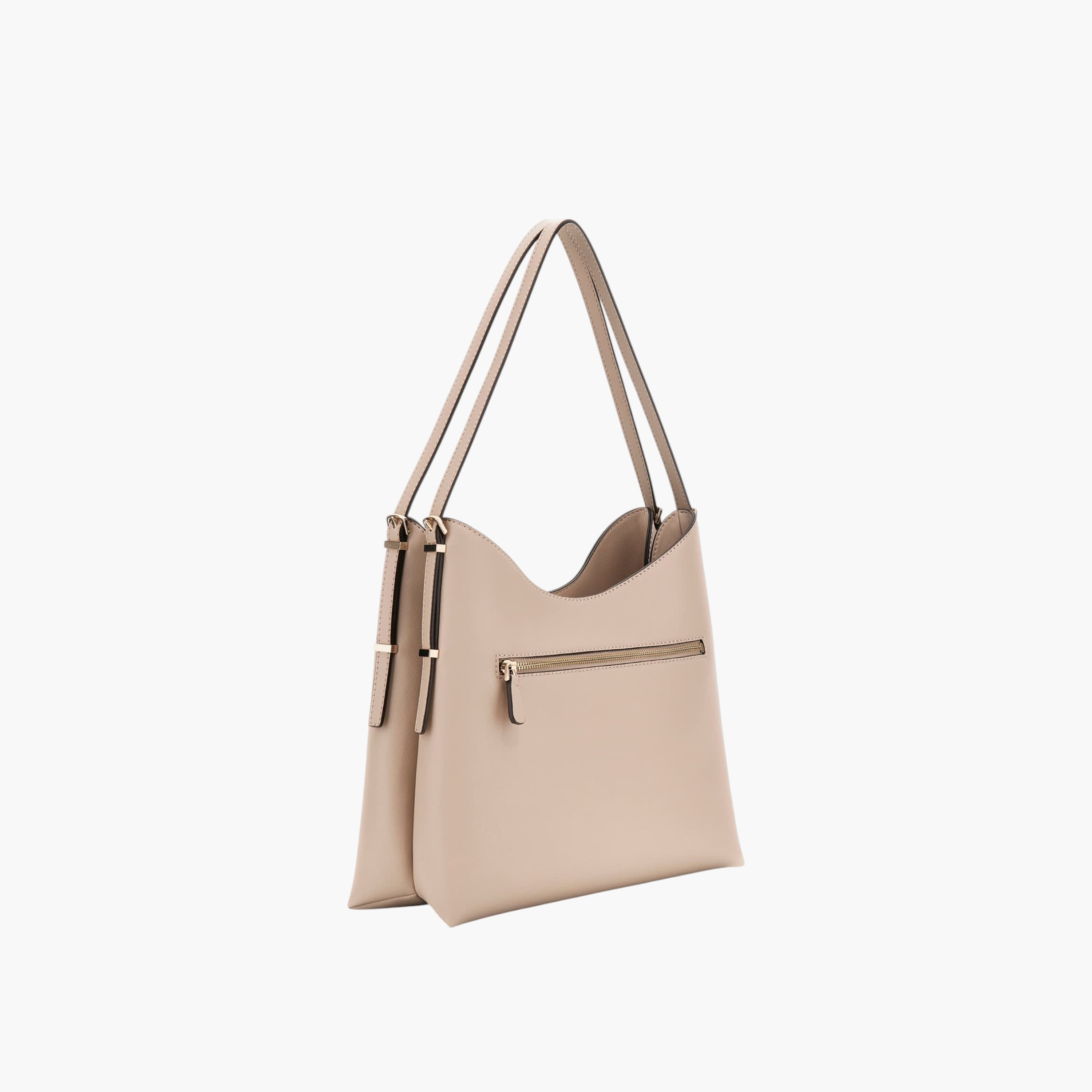 Guess LEFIA LARGE Beige Hobo Shoulder Bag-women-bagsandwallets-handbags-image-2
