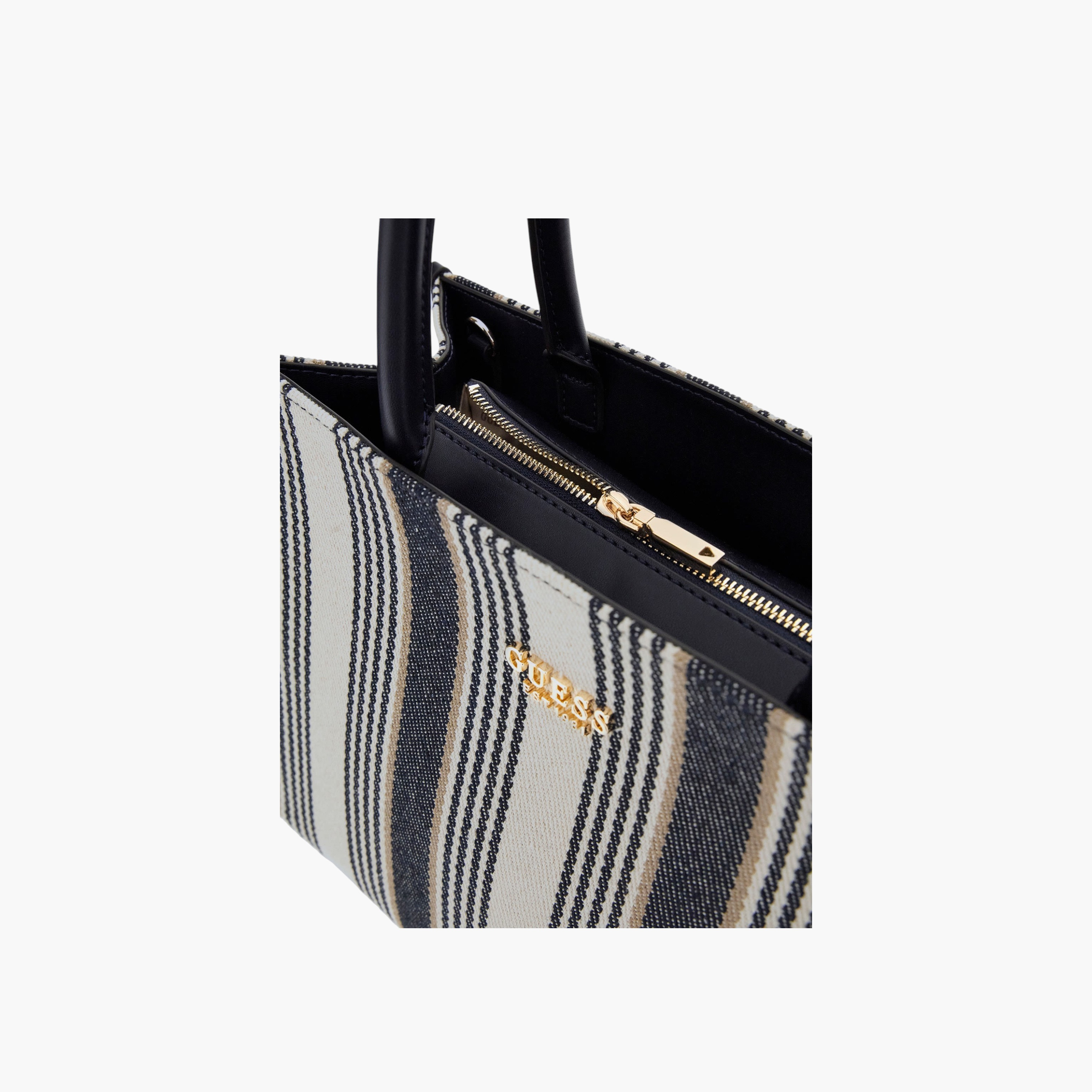 شنطة توت كانفاس مقلّمة للنساء نيكوليت 2 من جيس-women-bagsandwallets-handbags-image-3