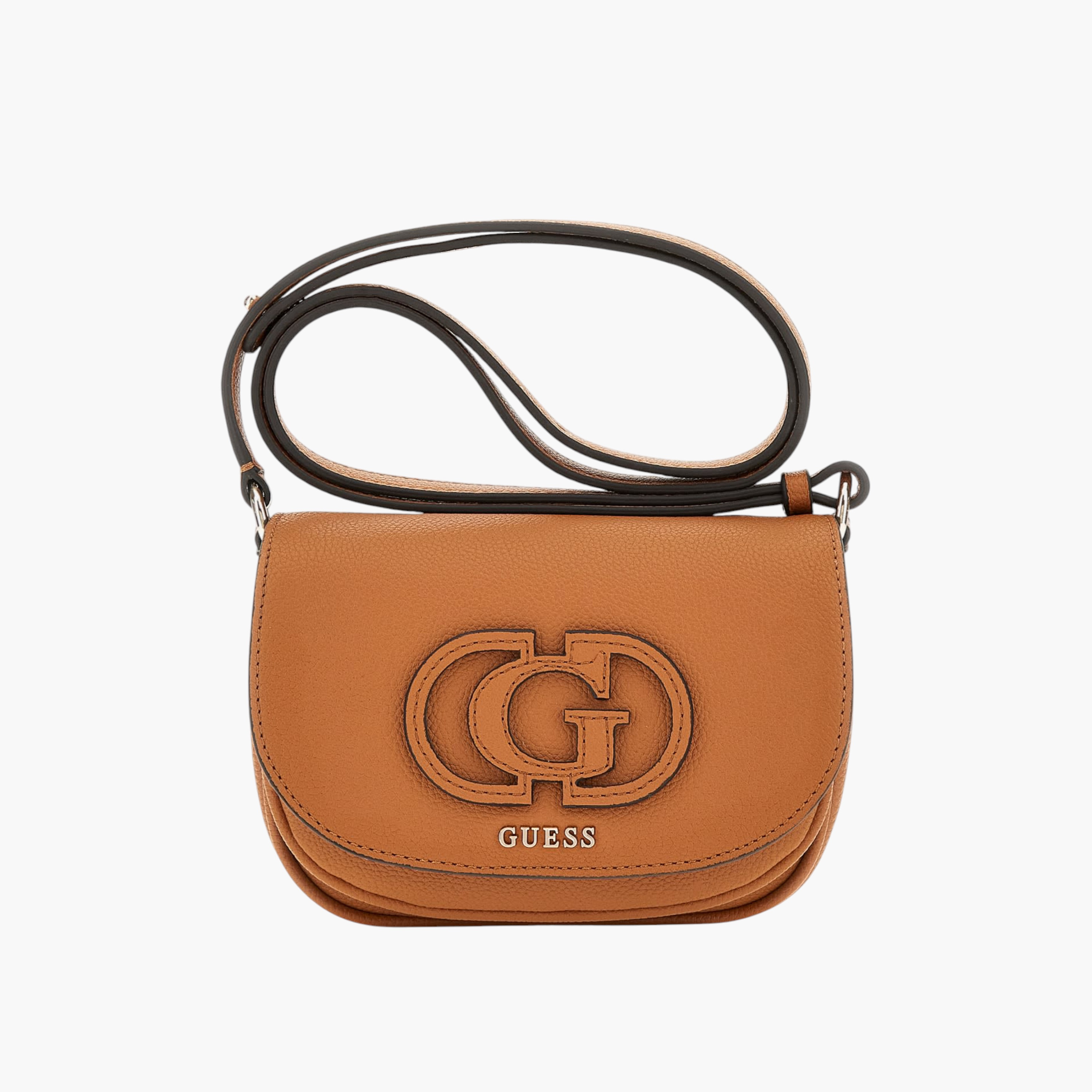Guess CALEBRA MINI Textured Flap Crossbody Bag-women-bagsandwallets-handbags-image-1