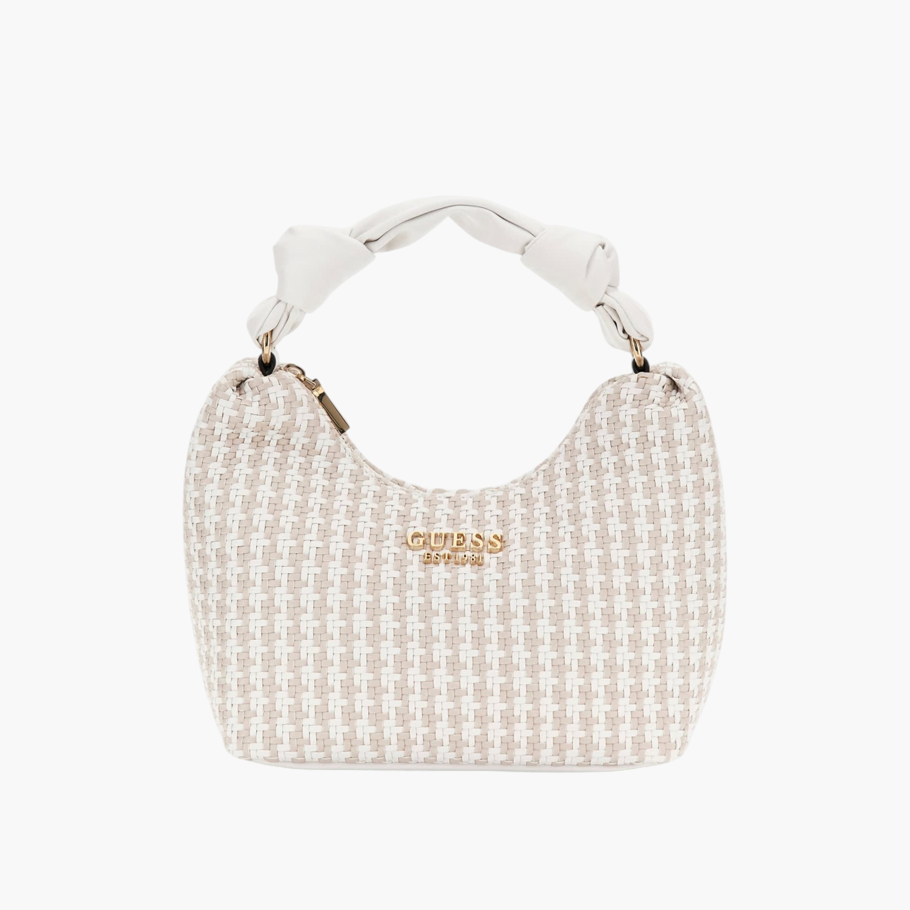 Guess MIREMA SMALL Woven Pattern Shoulder Bag-women-bagsandwallets-handbags-image-1