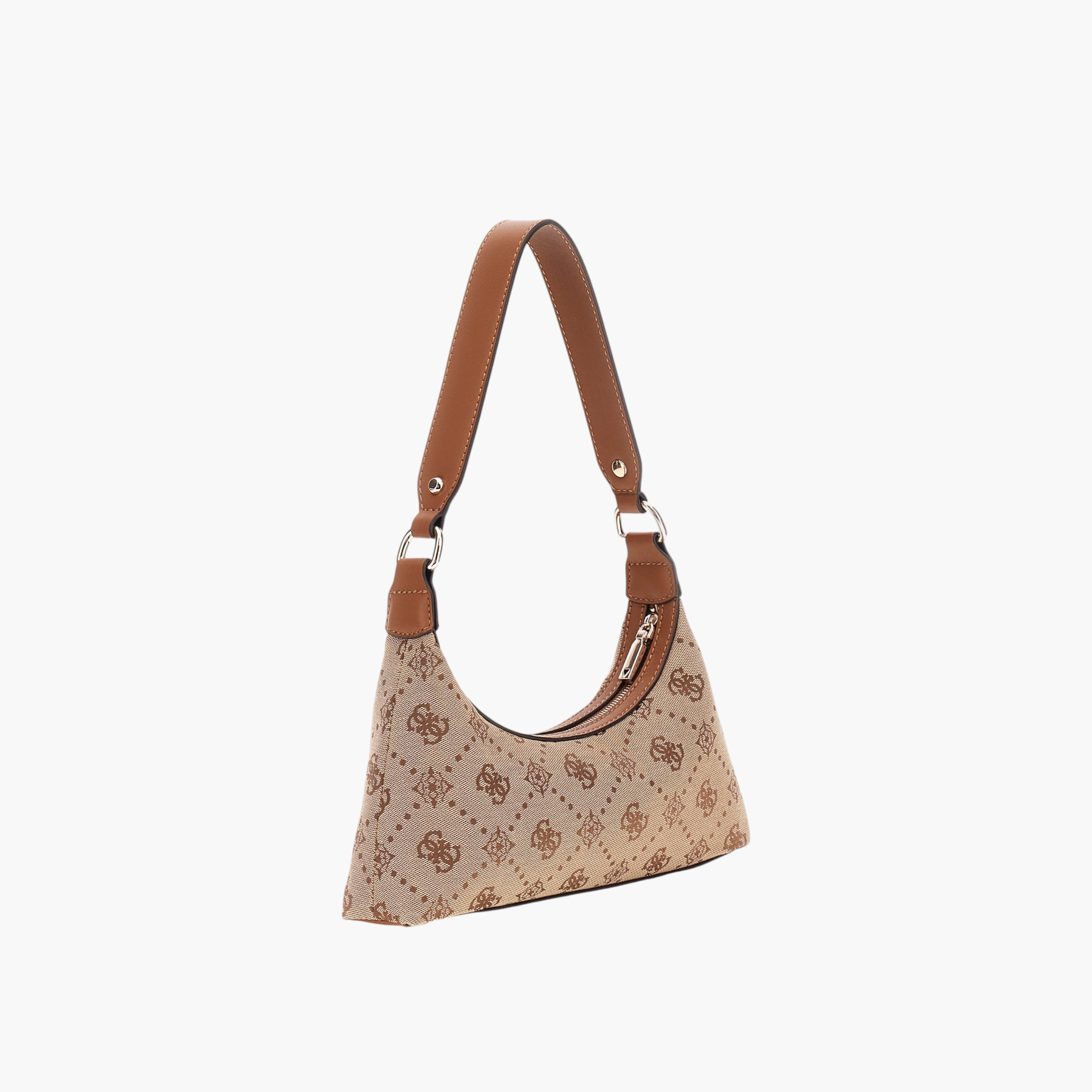 Guess NEDA Monogram Shoulder Bag Zip Closure-women-bagsandwallets-handbags-image-2