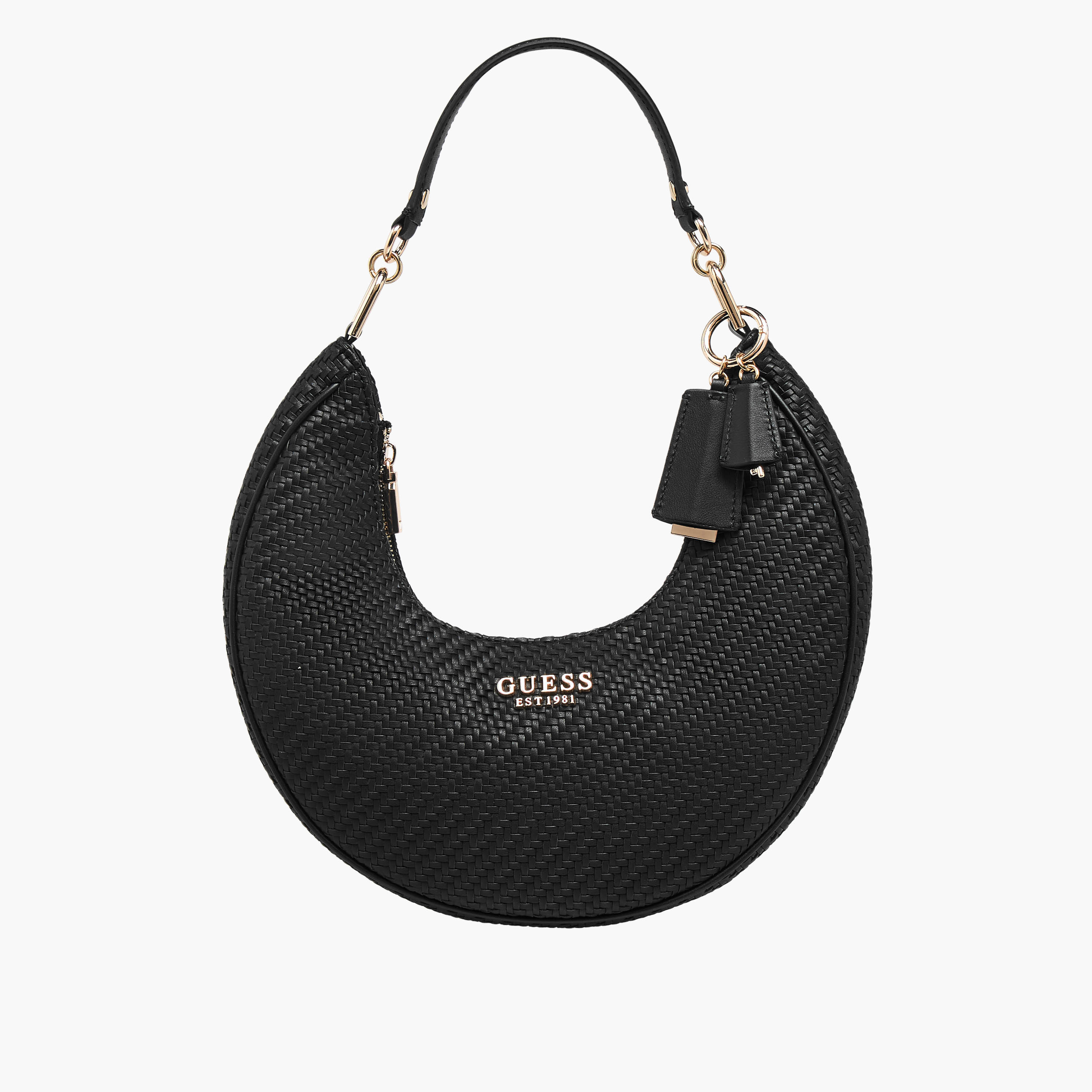 Guess Mirema Weave Textured Hobo Bag with Handle-women-bagsandwallets-handbags-image-1