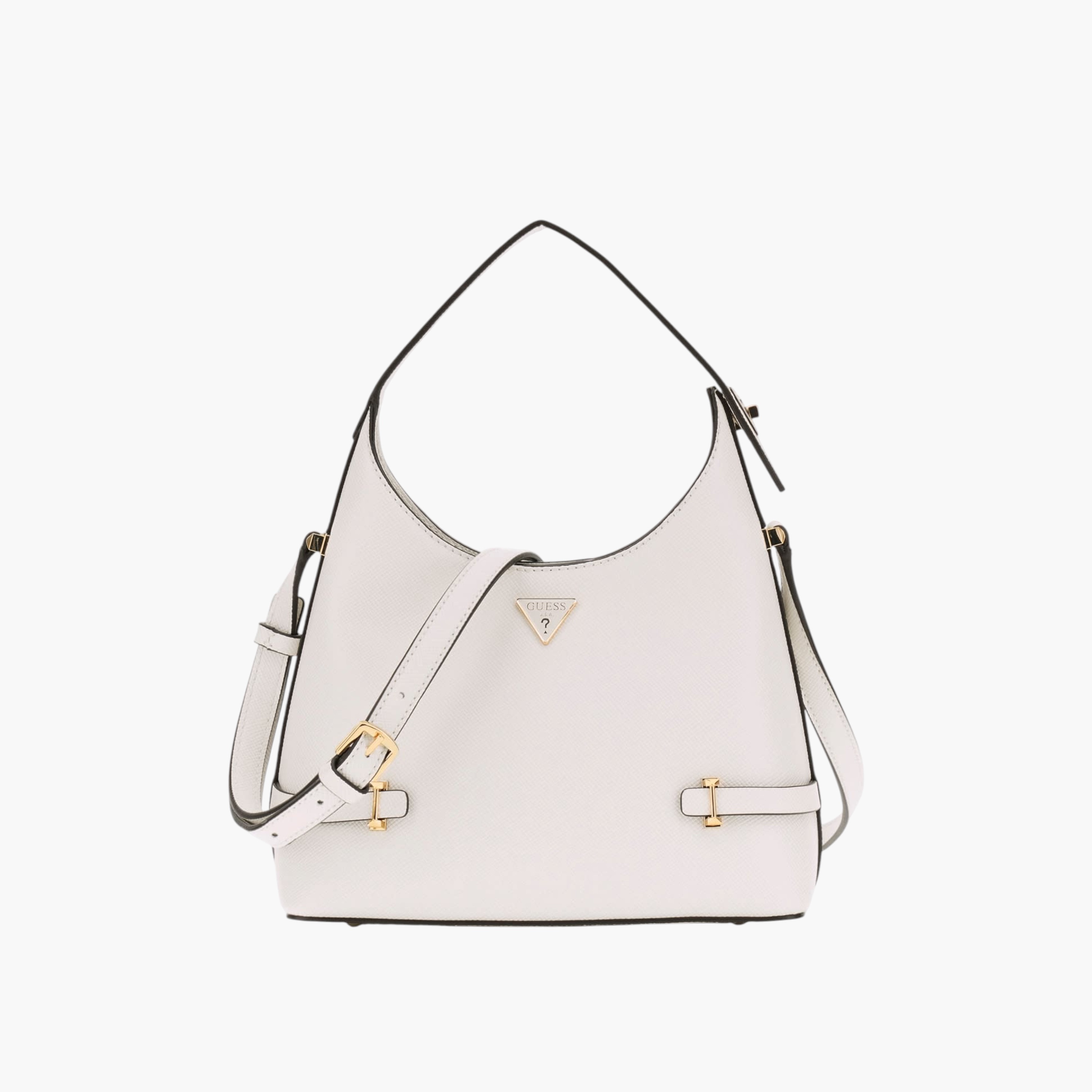 Guess ROSALBA SMALL Hobo Shoulder Bag White-women-bagsandwallets-handbags-image-1