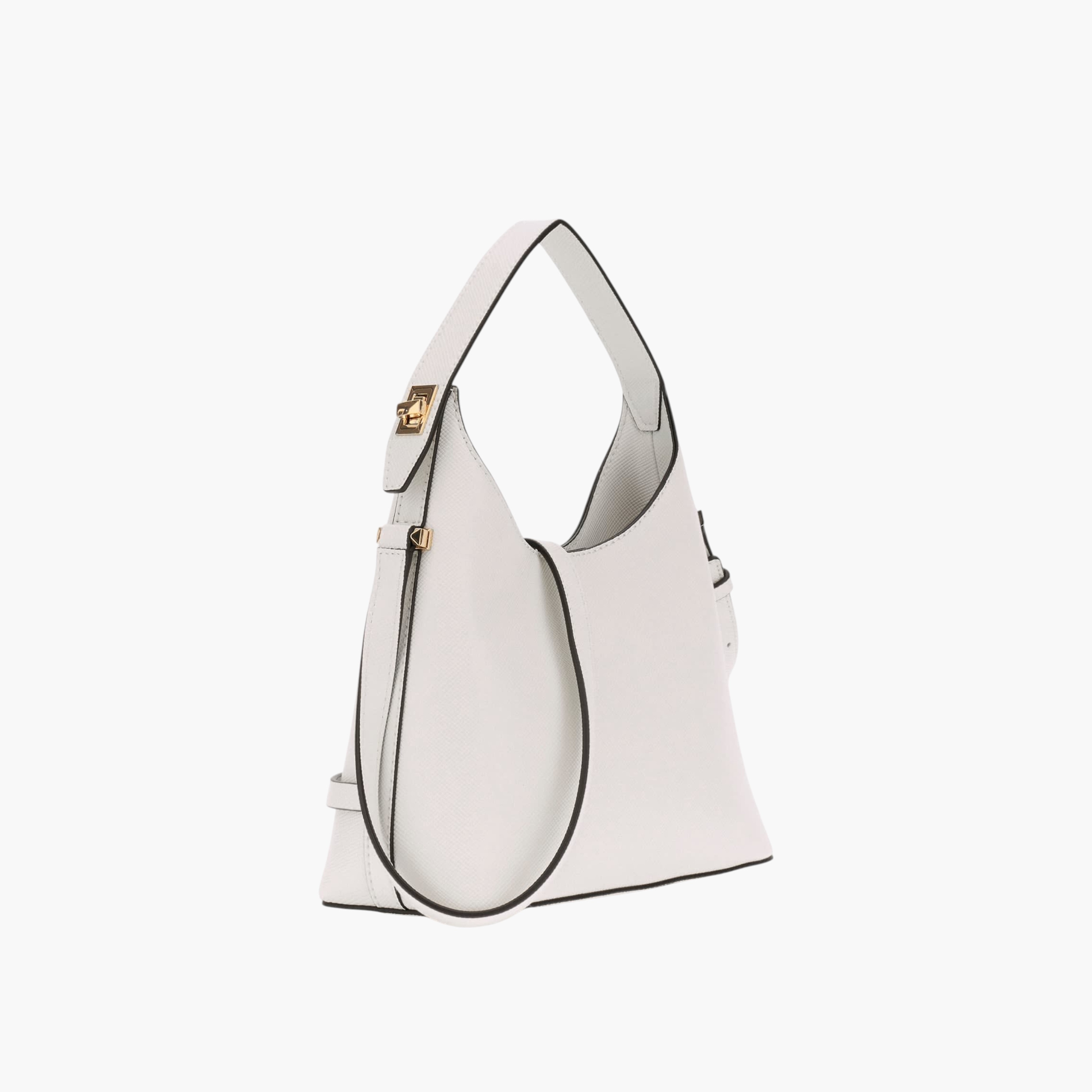 Guess ROSALBA SMALL Hobo Shoulder Bag White-women-bagsandwallets-handbags-image-2