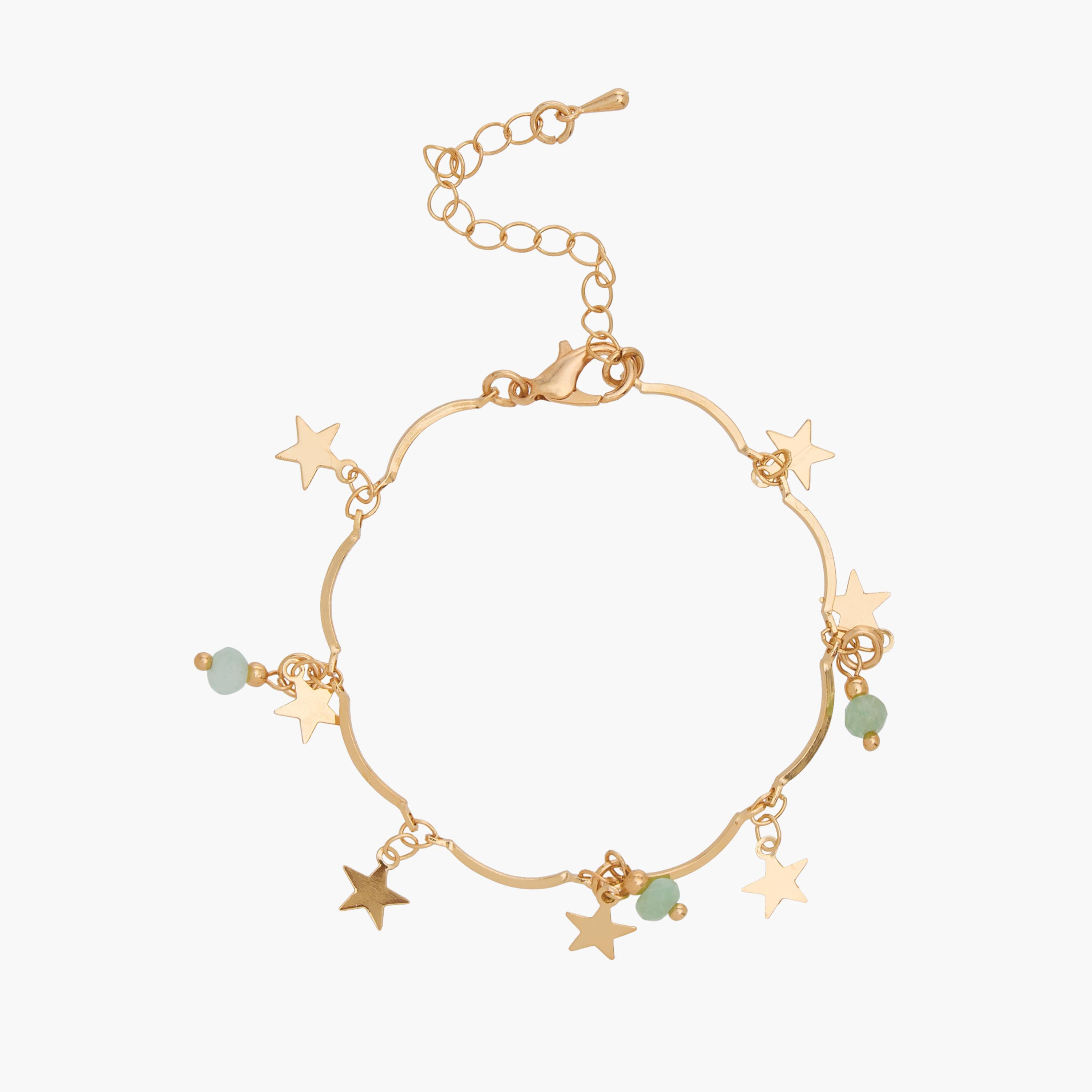 Pack of 5 Charmz Bracelet with Beads and Charm Details-girls-accessories-jewellery-image-11