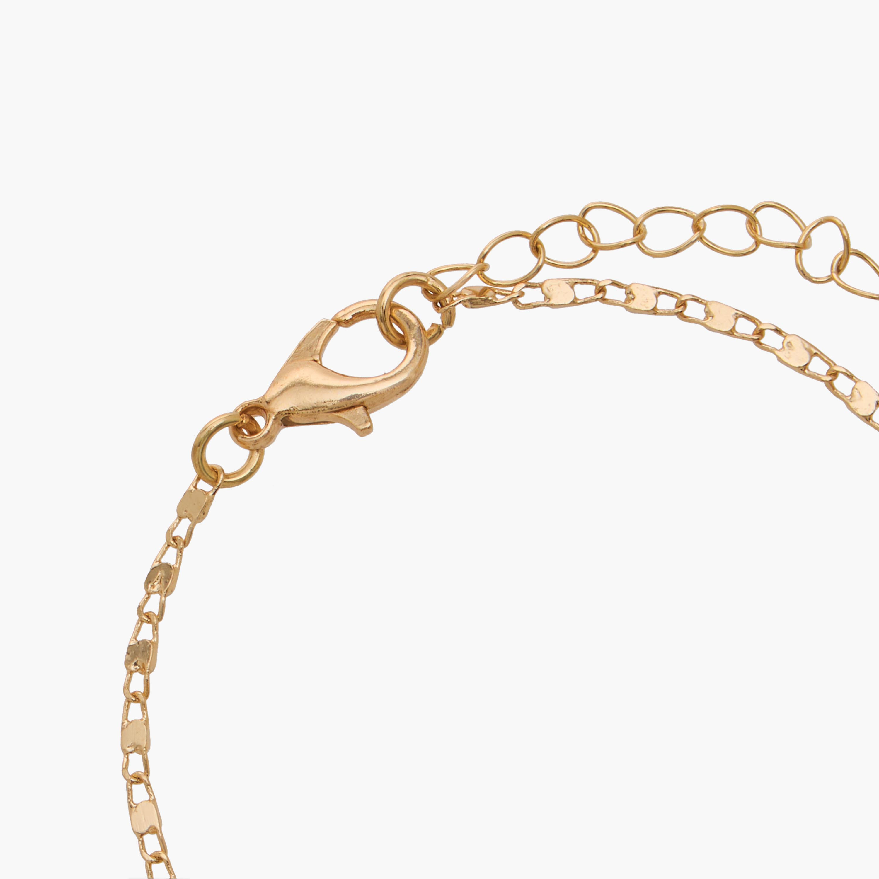 Pack of 5 Charmz Bracelet with Beads and Charm Details-girls-accessories-jewellery-image-12