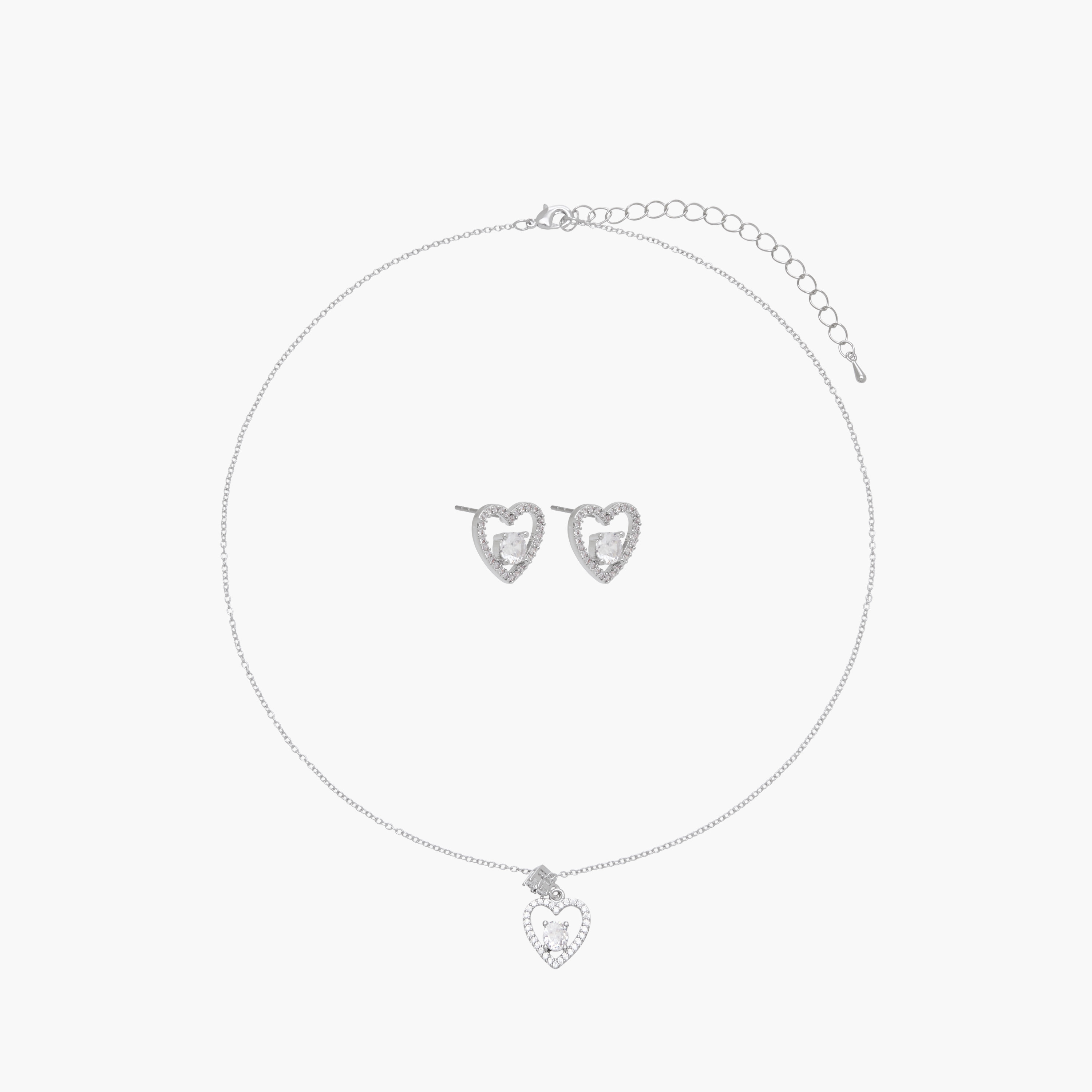 Charmz Necklace with Earrings-girls-accessories-jewellery-image-1