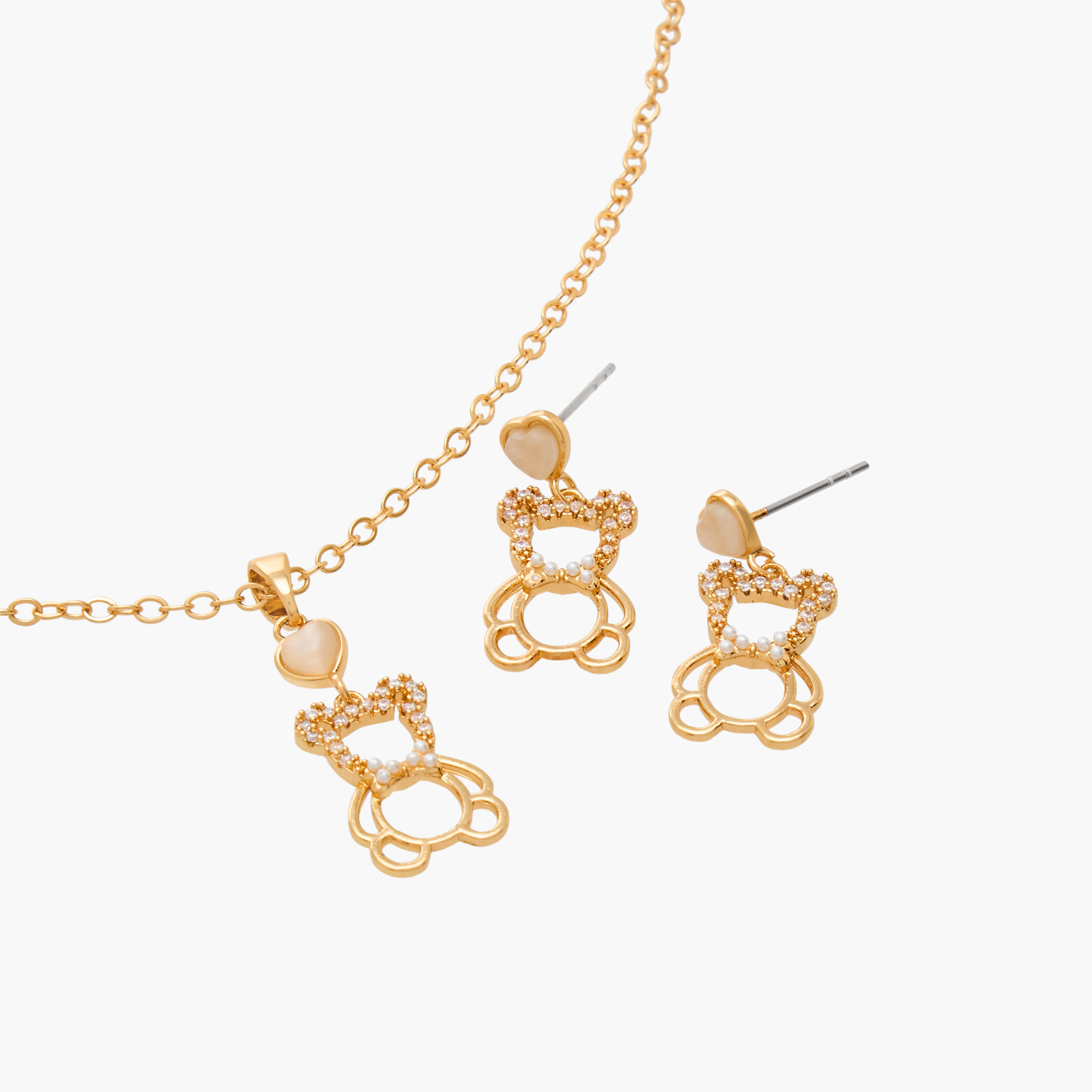 Charmz Necklace with Earrings-girls-accessories-jewellery-image-3