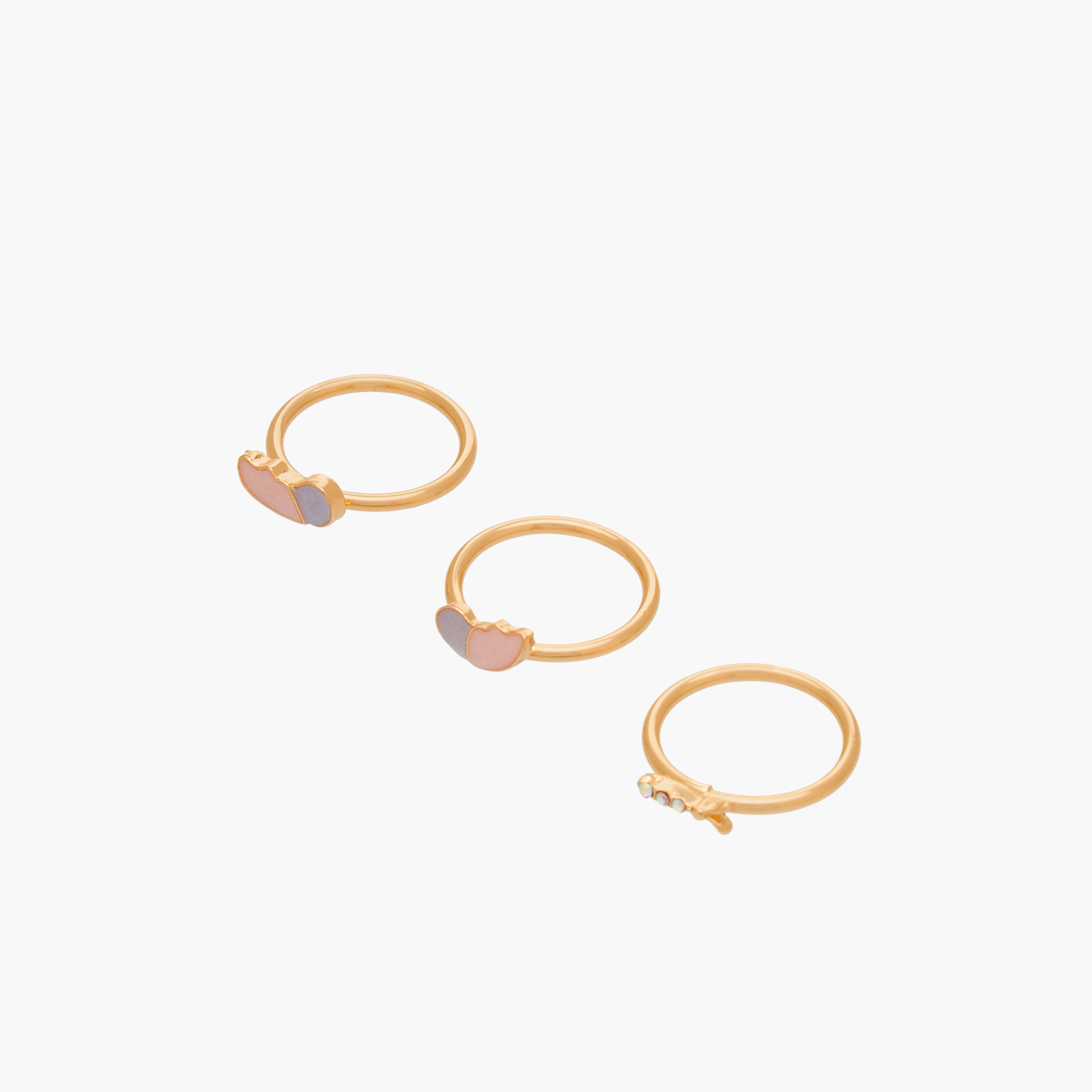 Pack of 3 Charmz Ring with Embellishments-girls-accessories-jewellery-image-2
