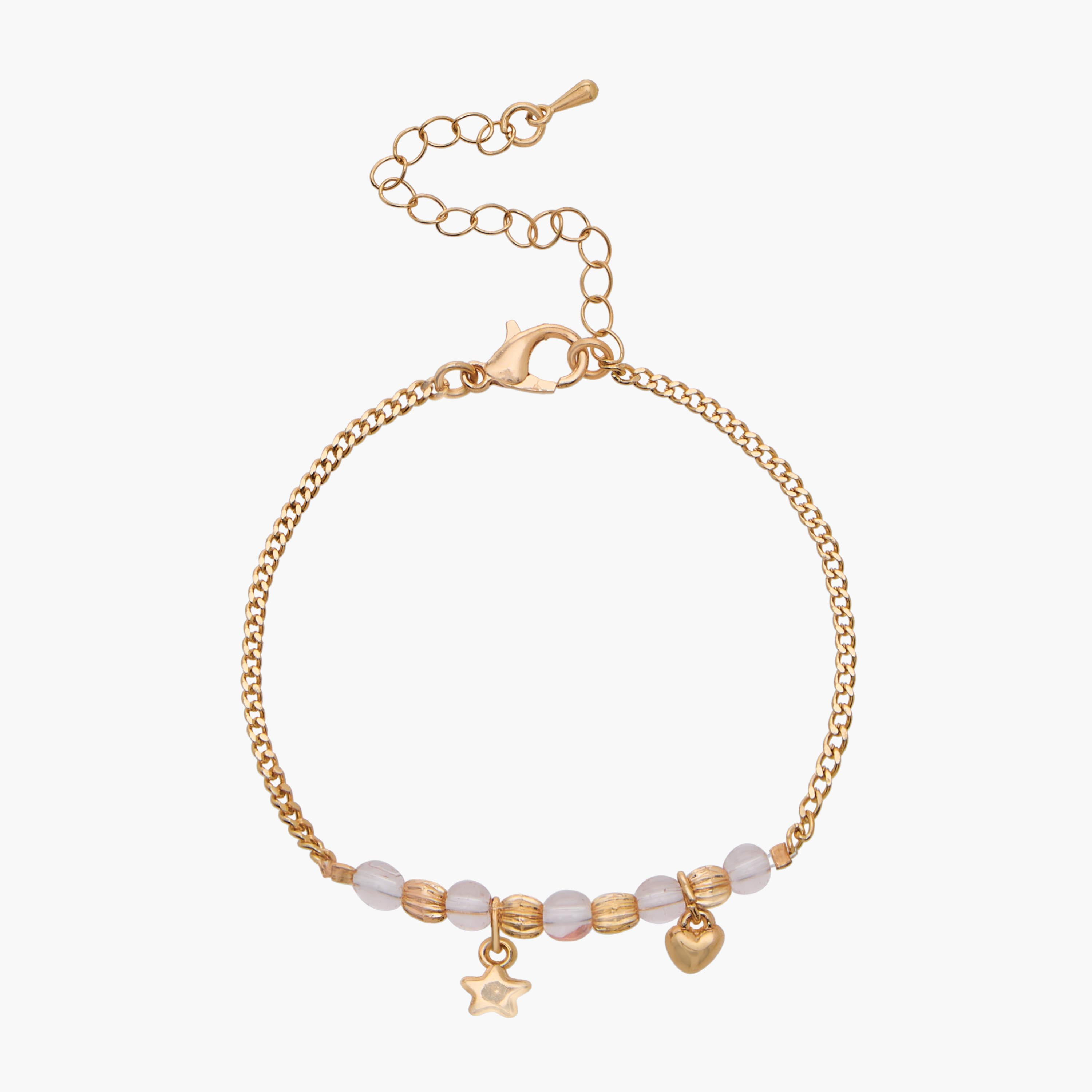 Pack of 5 Charmz Bracelet with Charm Details-girls-accessories-jewellery-image-8