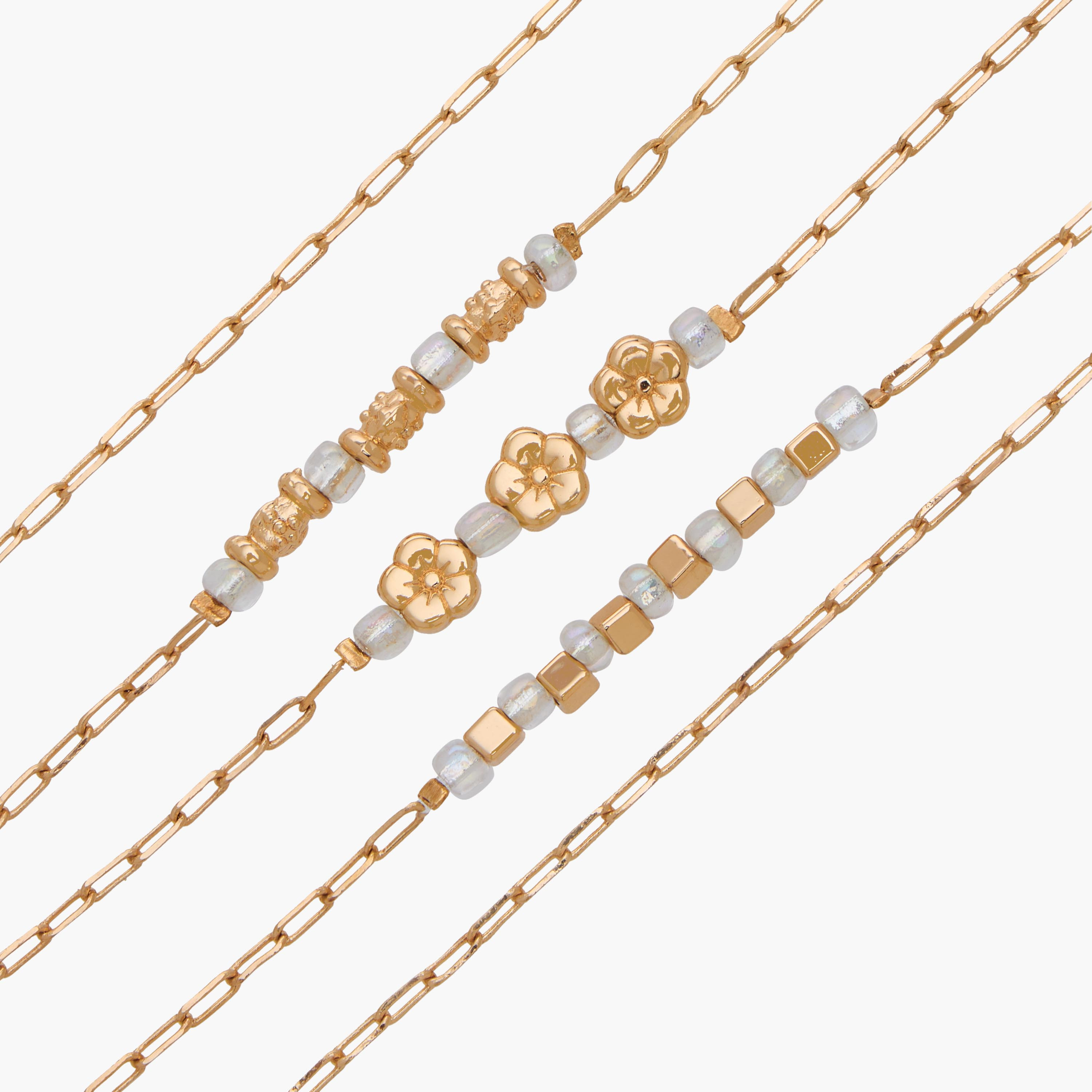 Pack of 5 Charmz Bracelet with Charm Details-girls-accessories-jewellery-image-12