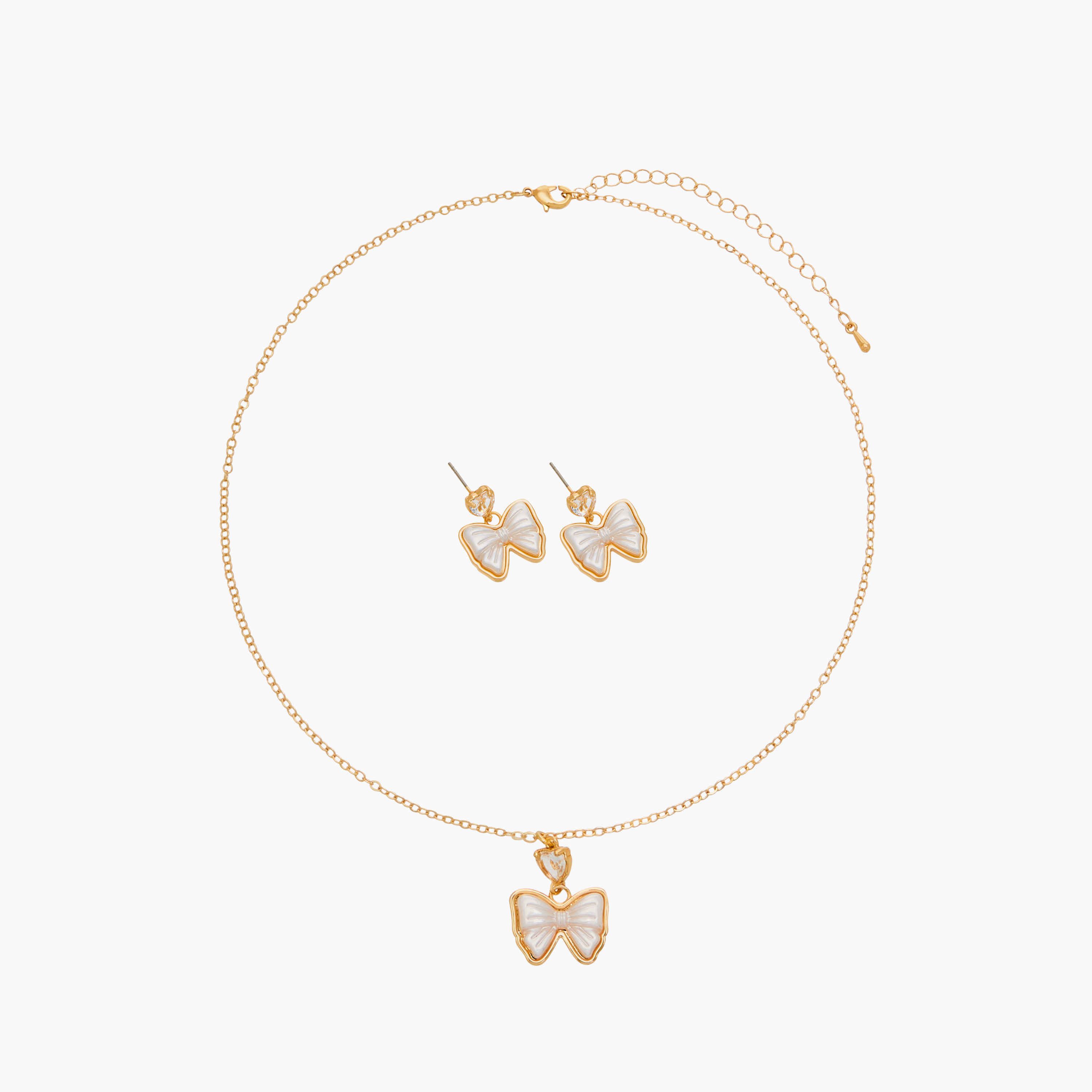 Charmz Necklace with Earrings-girls-accessories-jewellery-image-1