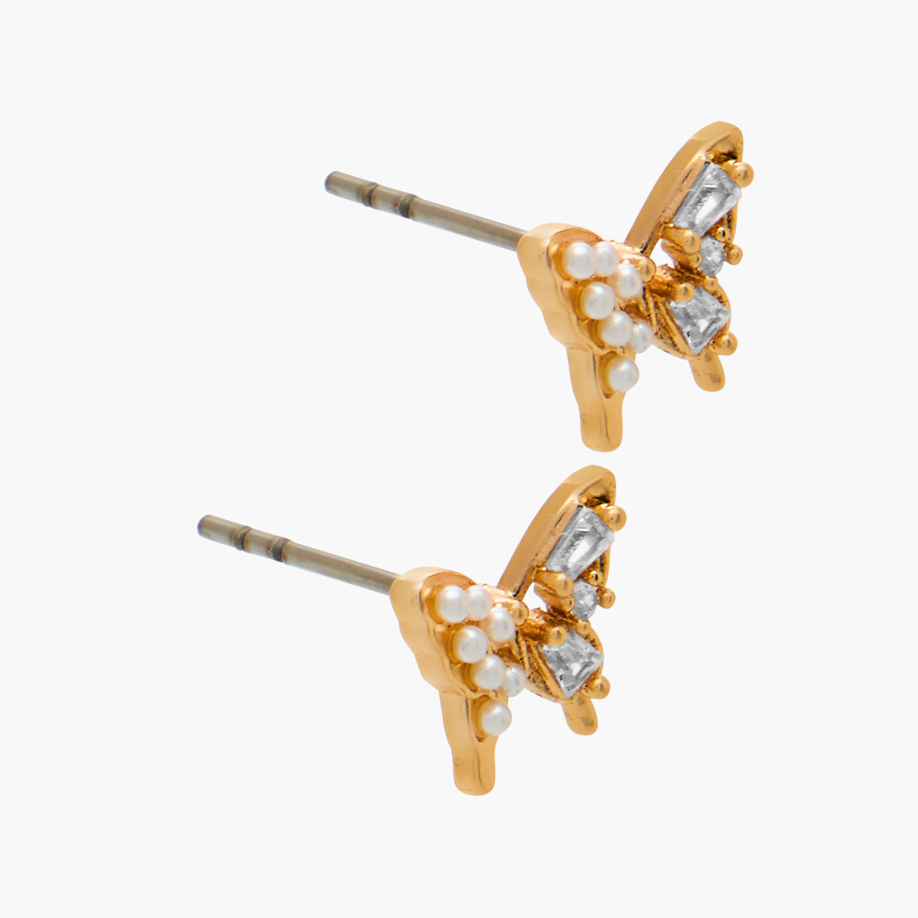Pack of 3 Charmz Stud Earrings with Embellishment-girls-accessories-jewellery-image-3