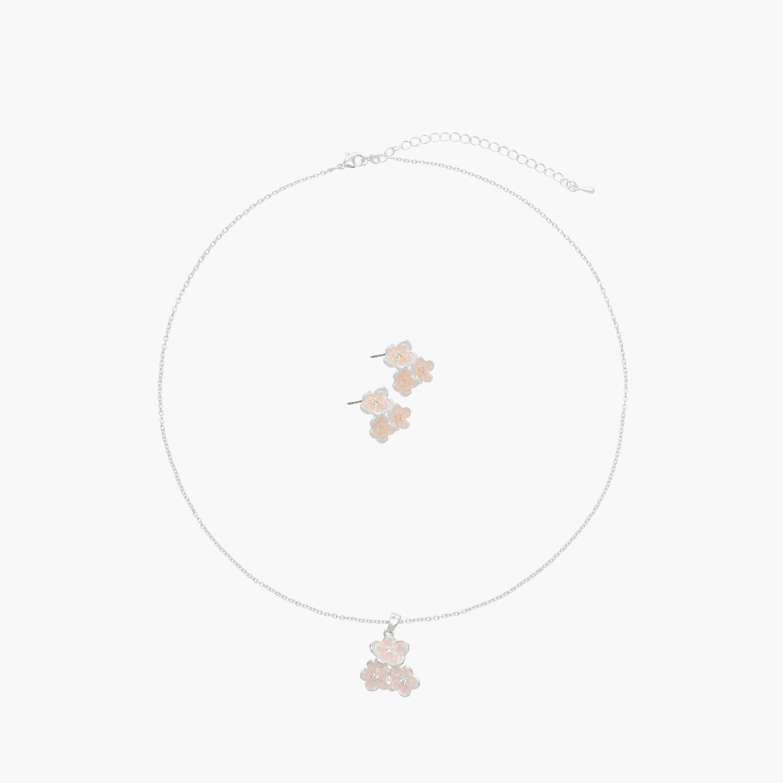 Set of 2 Charmz Pendant Necklace with Earrings-girls-accessories-jewellery-image-1