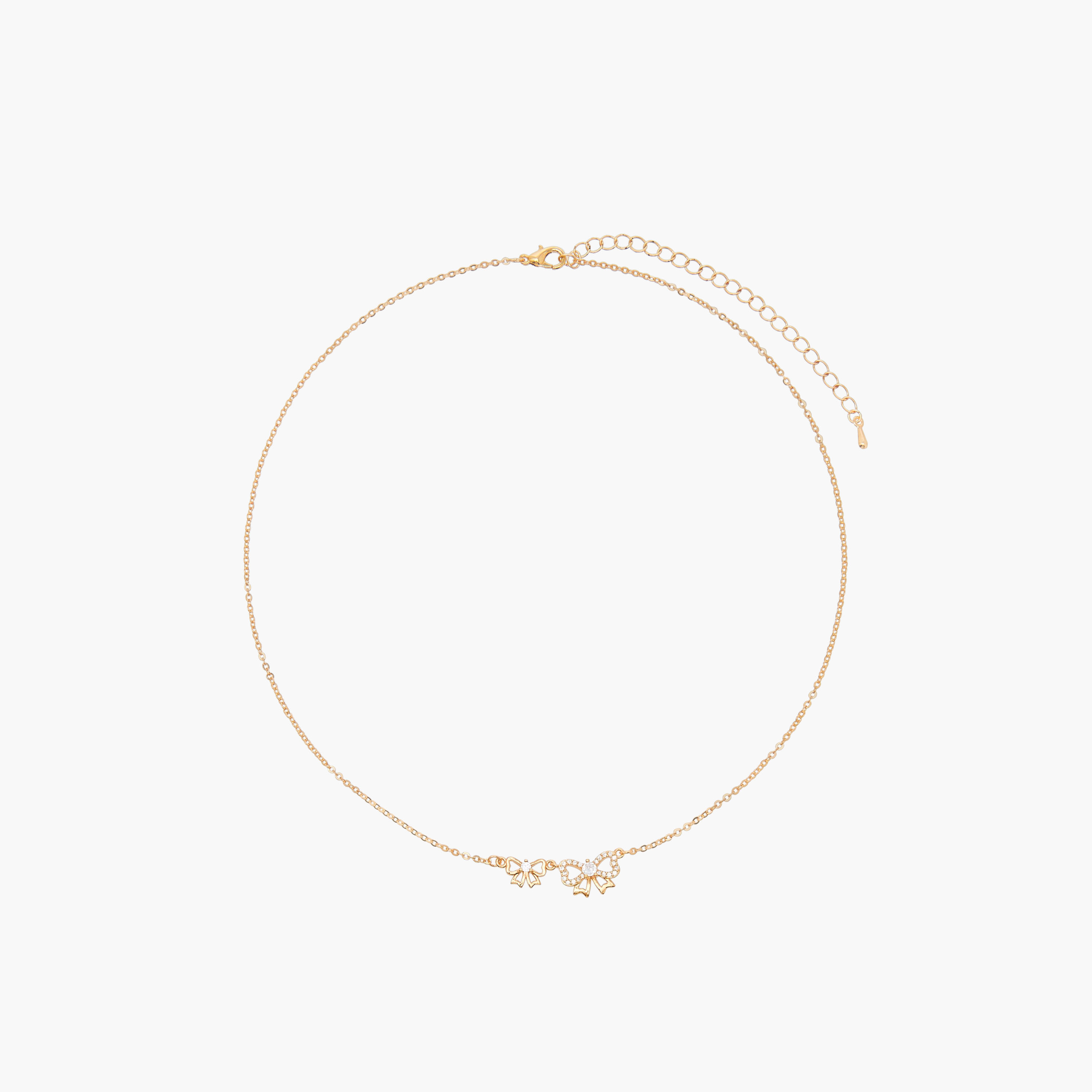 Charmz Necklace with Embellished Bow-girls-accessories-jewellery-image-1