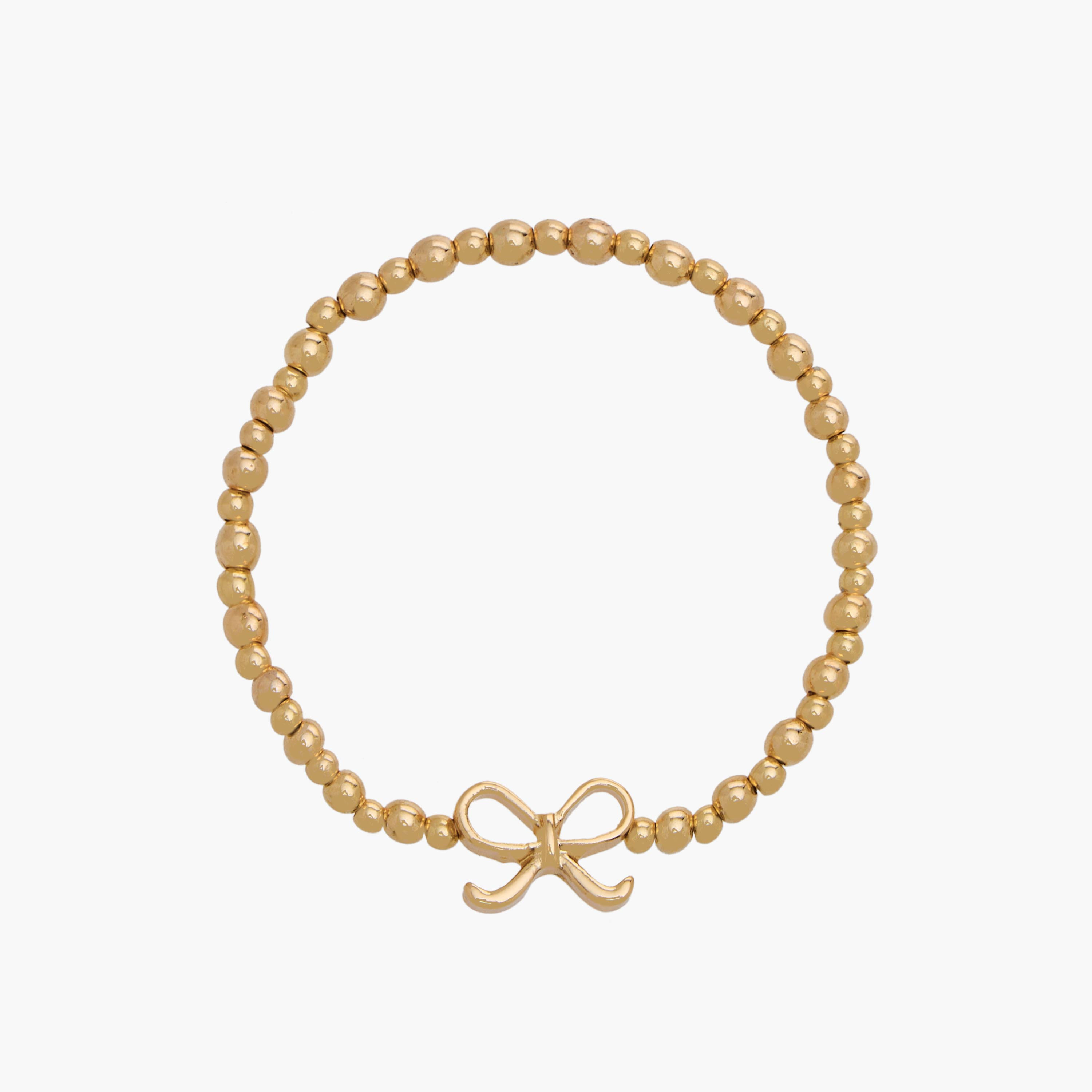 Pack of 4 Charmz Bracelet with Bow Accent-girls-accessories-jewellery-image-8