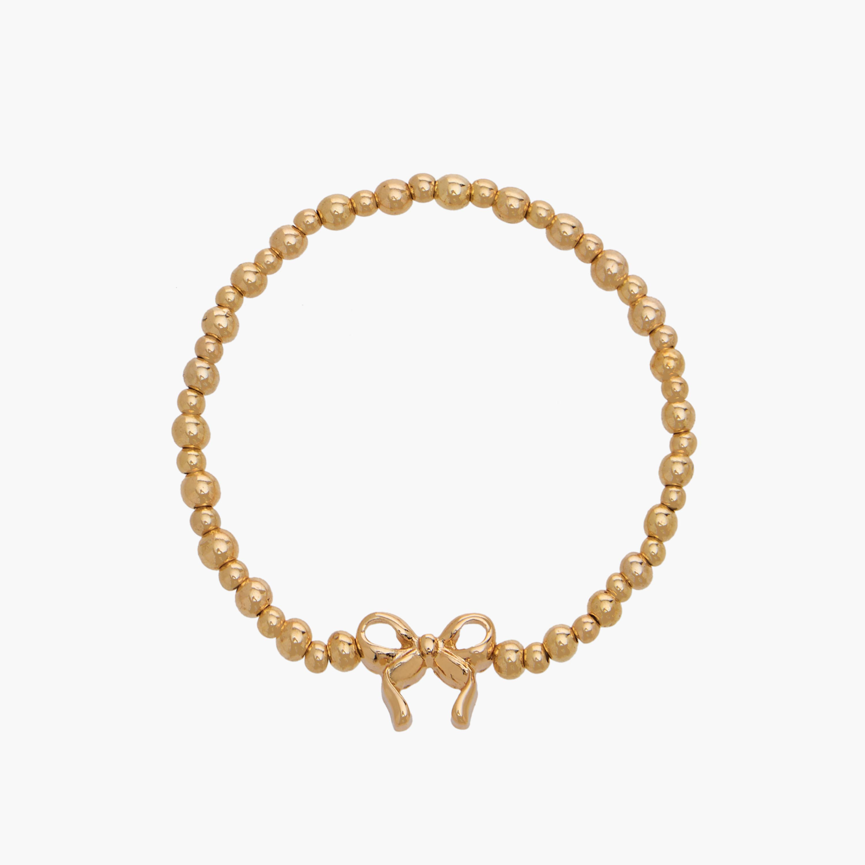 Pack of 4 Charmz Bracelet with Bow Accent-girls-accessories-jewellery-image-9