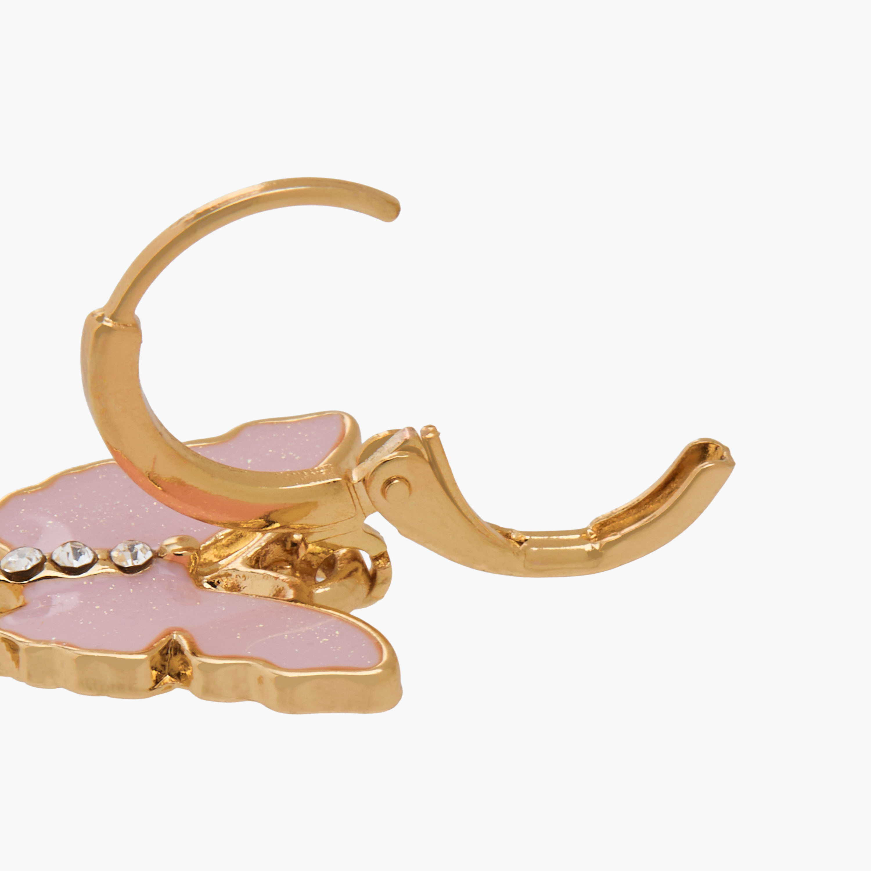 Charmz Hoop Earrings with Butterfly Detail-girls-accessories-jewellery-image-4