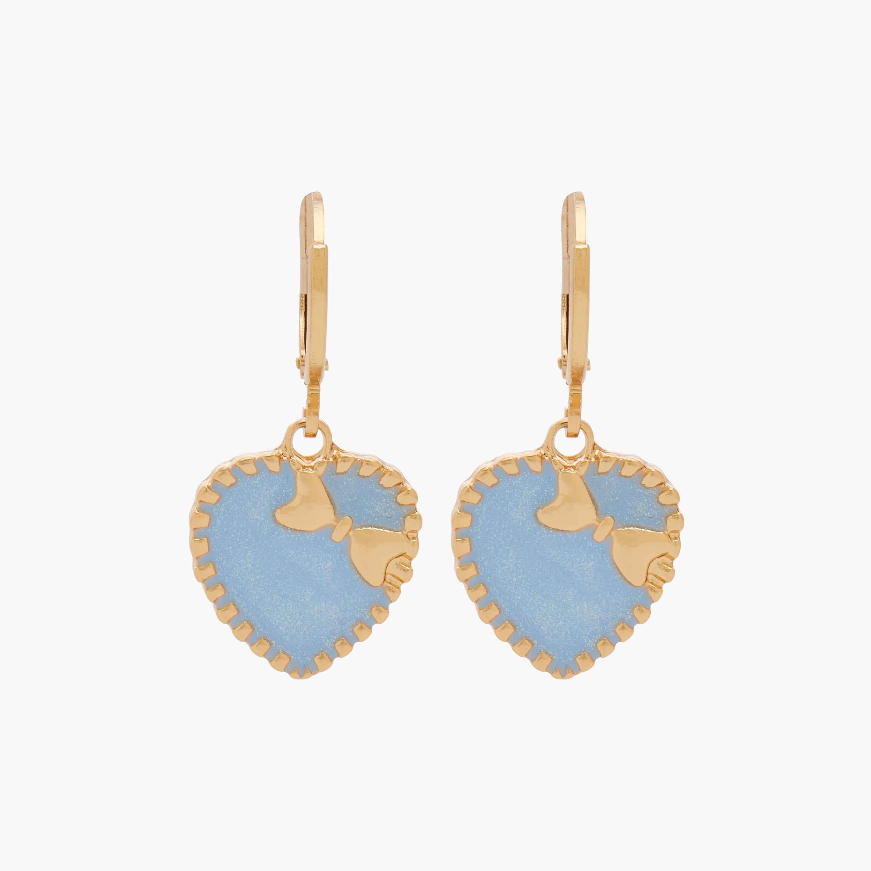 Charmz Hoop Earring with Heart Shape-girls-accessories-jewellery-image-1