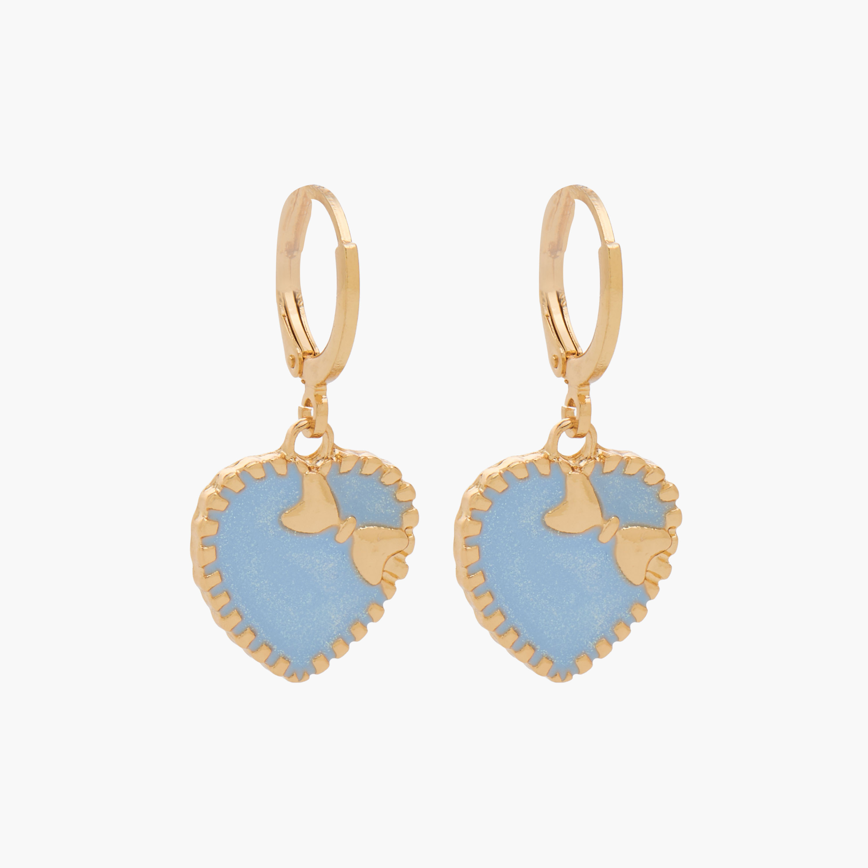 Charmz Hoop Earring with Heart Shape-girls-accessories-jewellery-image-2