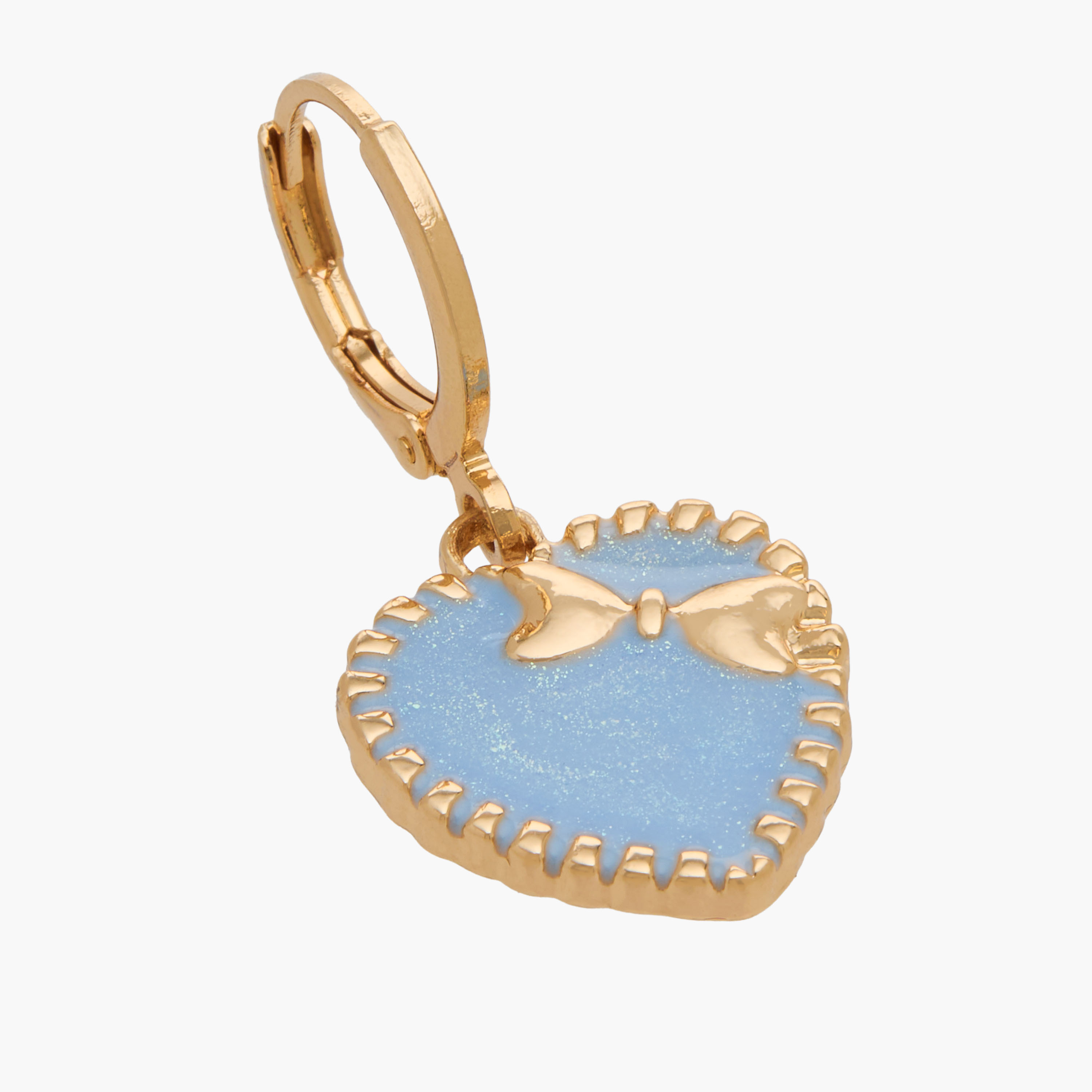 Charmz Hoop Earring with Heart Shape-girls-accessories-jewellery-image-3