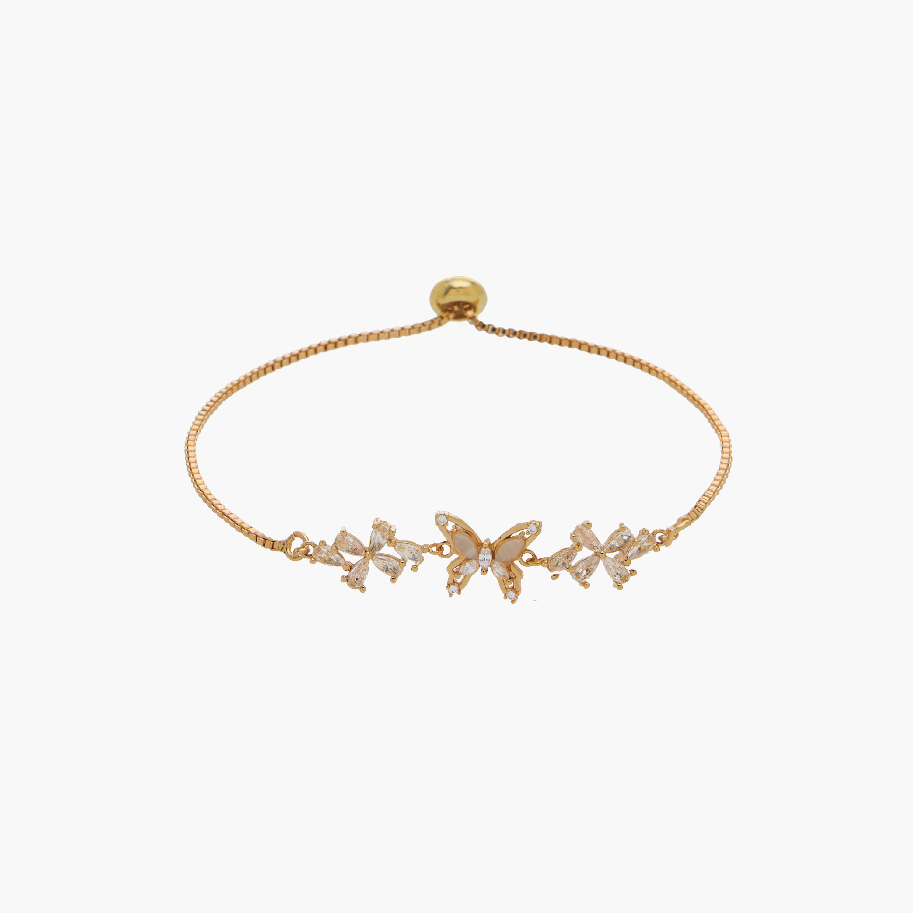 Charmz Bracelet with Butterfly Charms-girls-accessories-jewellery-image-1