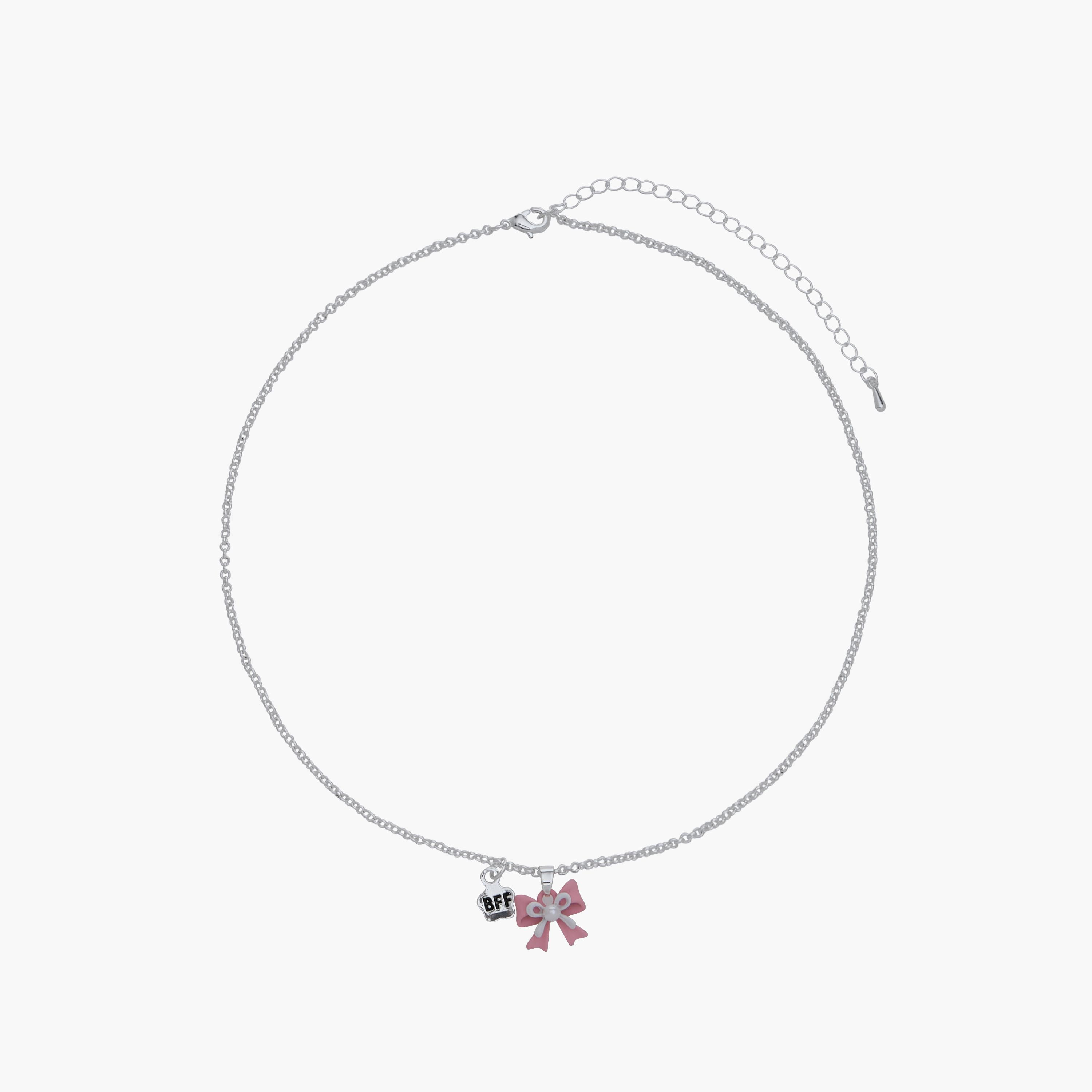 Pack of 2 Charmz Necklace with Bow Pendant-girls-accessories-jewellery-image-3